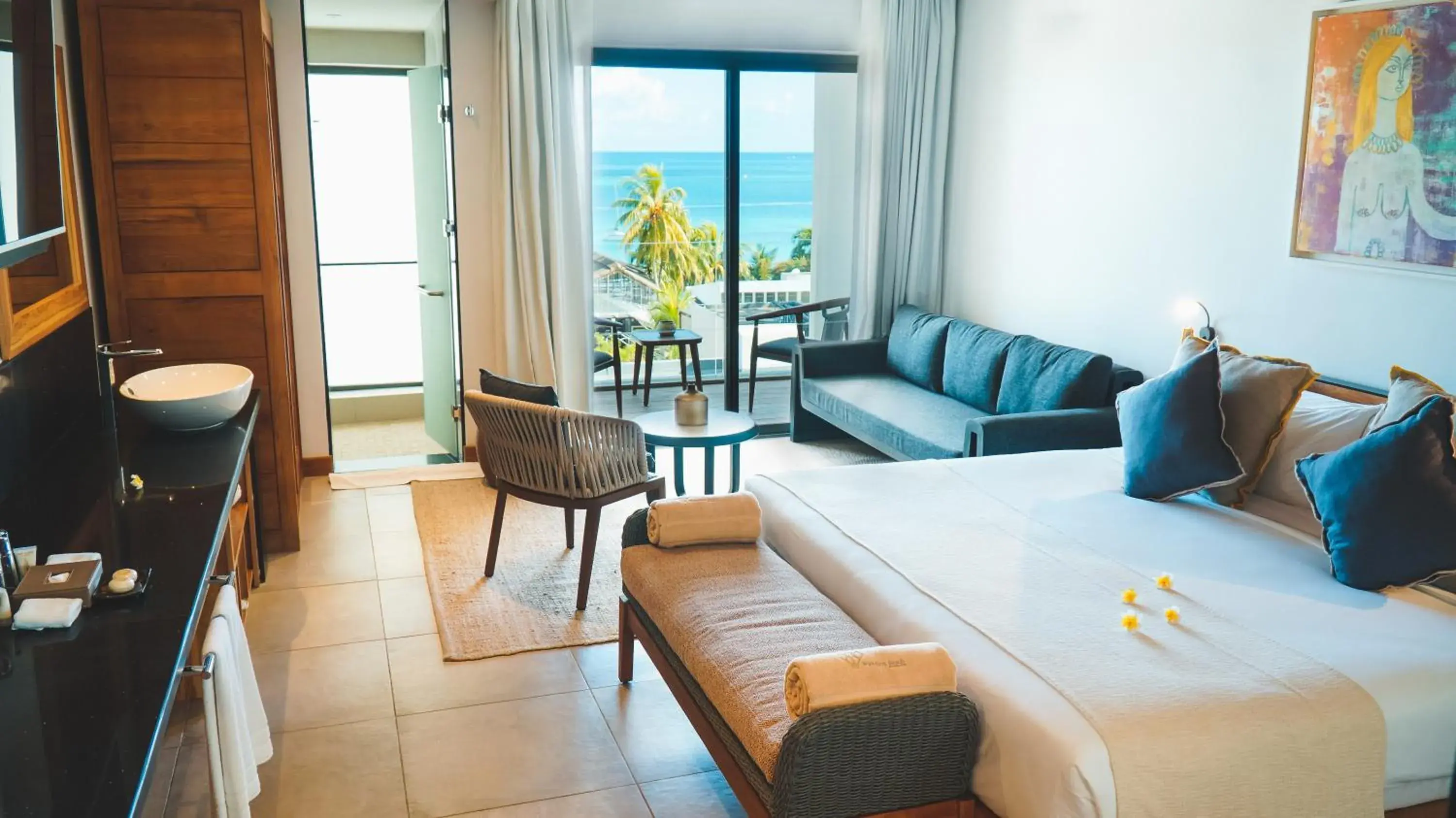 Bathroom, Bed in Wonders Beach Boutique Hotel Bathroom, Bed in Wonders Beach Boutique Hotel