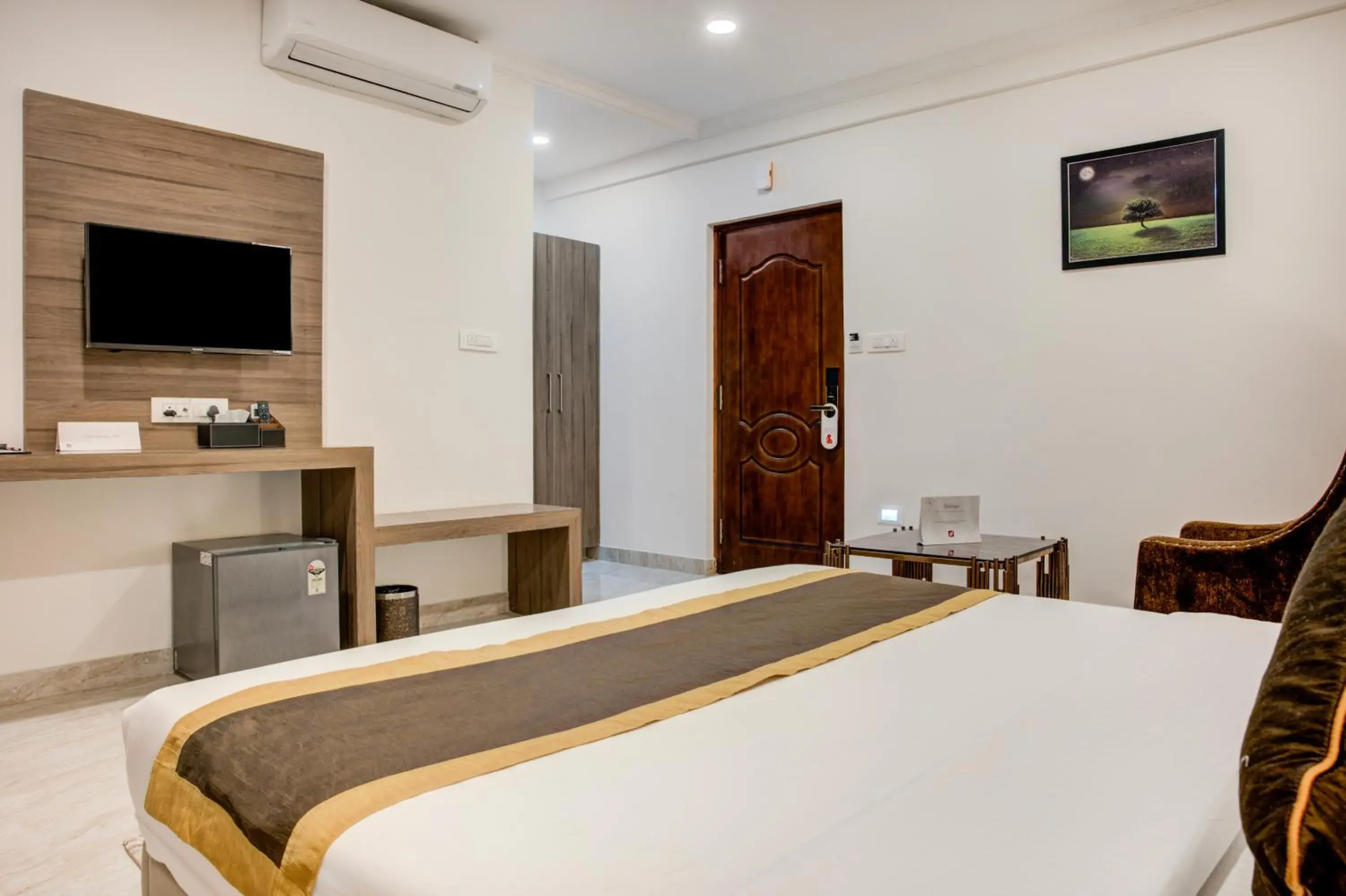 Bed in Ecko Sterling Inn Near Bangalore International Airport Bed in Ecko Sterling Inn Near Bangalore International Airport