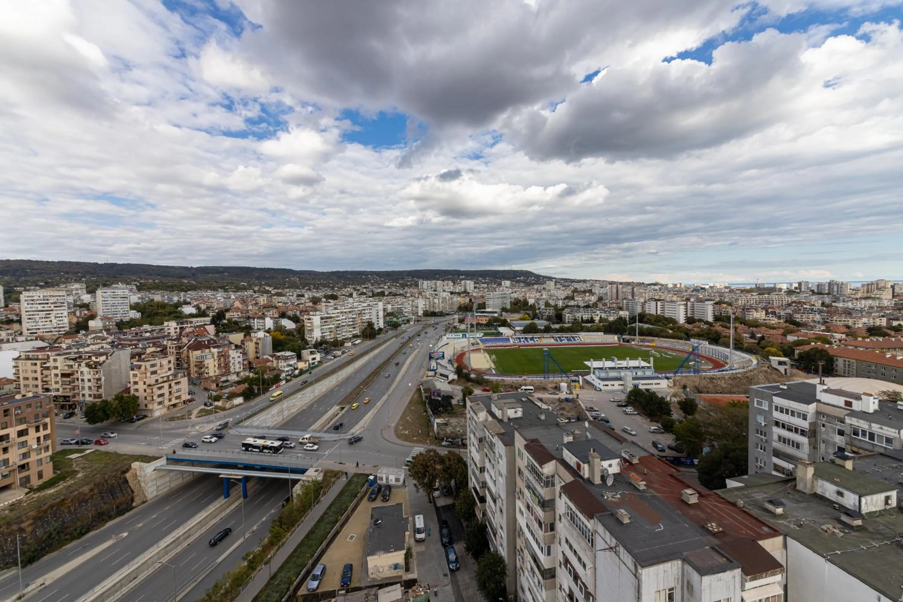 Bird's eye view in Hotel Campus 90 - Free Parking