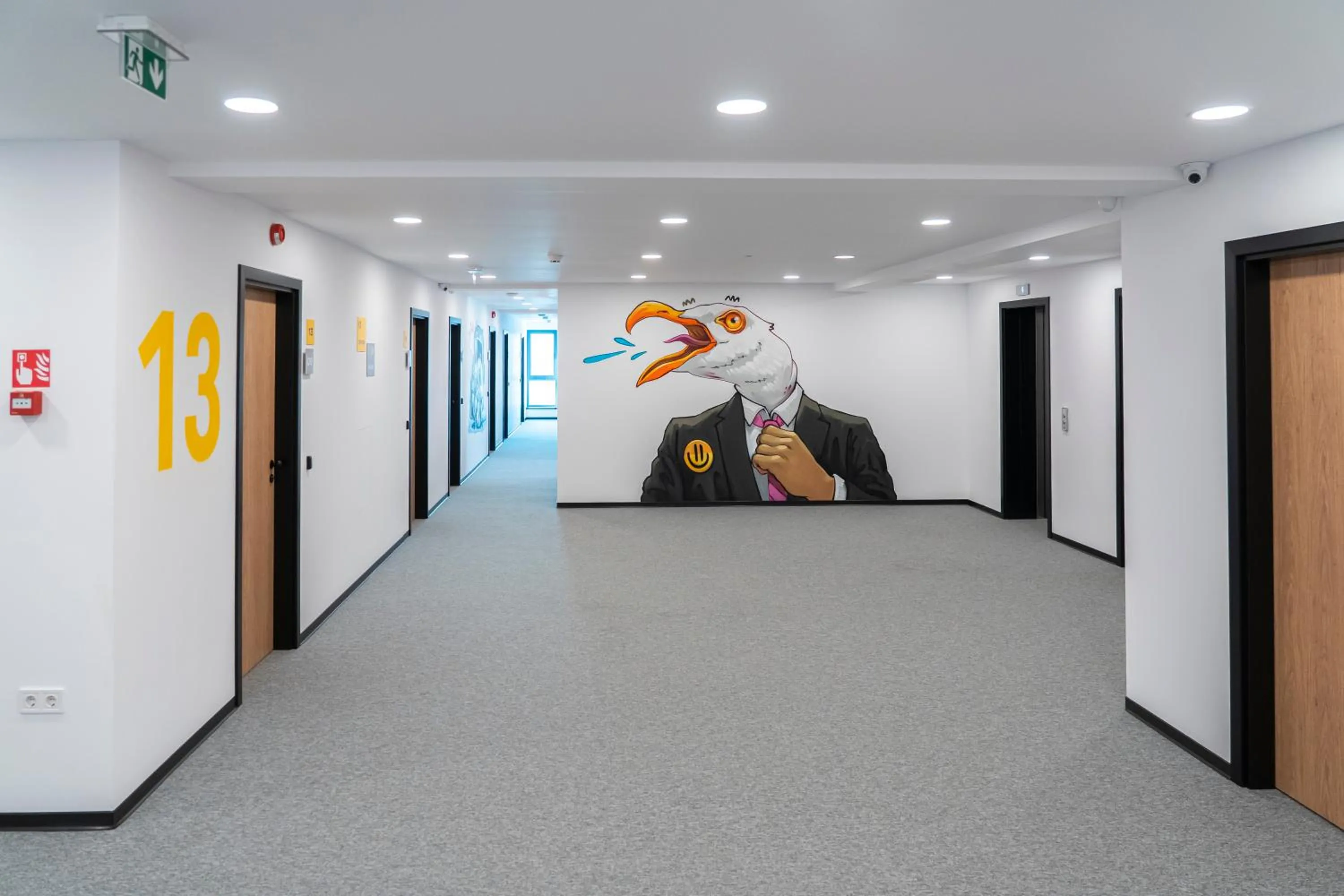 Decorative detail in Hotel Campus 90 - Free Parking