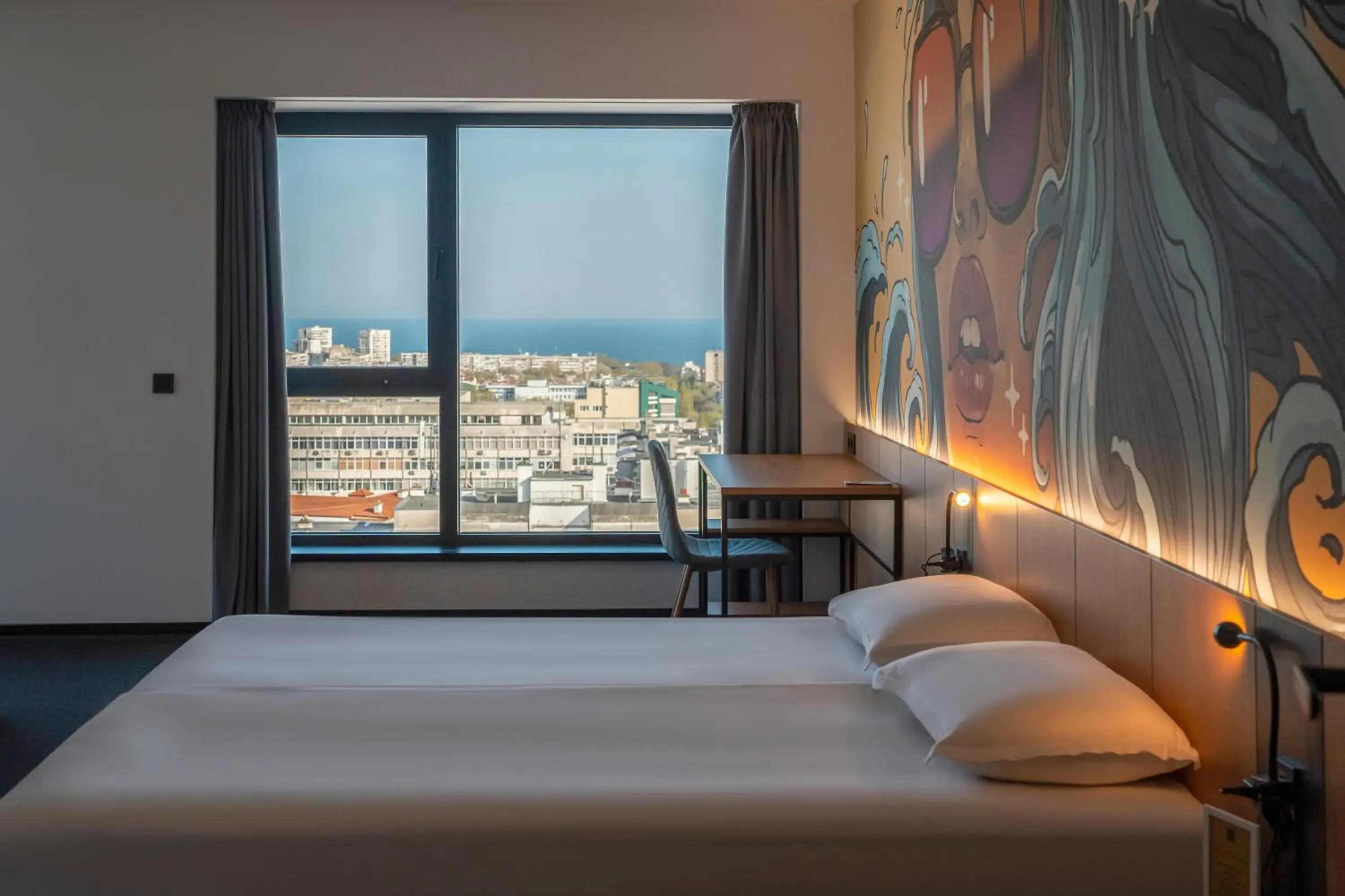 Bedroom, Bed in Hotel Campus 90 - Free Parking Bedroom, Bed in Hotel Campus 90 - Free Parking