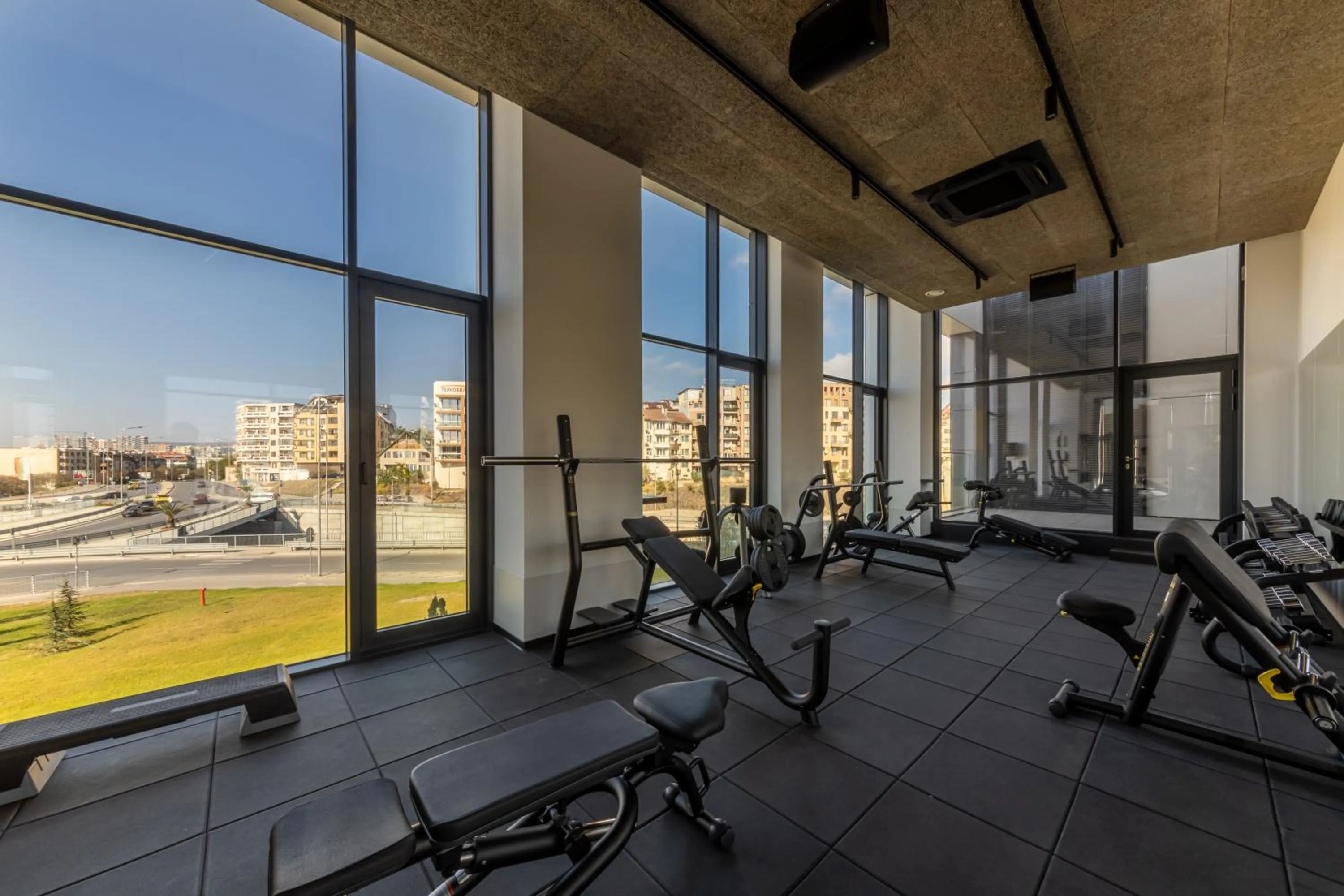 Fitness centre/facilities in Hotel Campus 90 - Free Parking