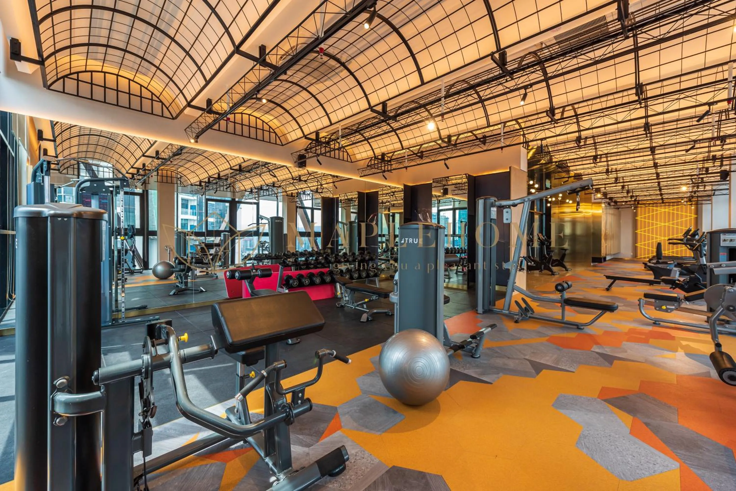 Fitness centre/facilities in Scarletz Premier Suites Kuala Lumpur