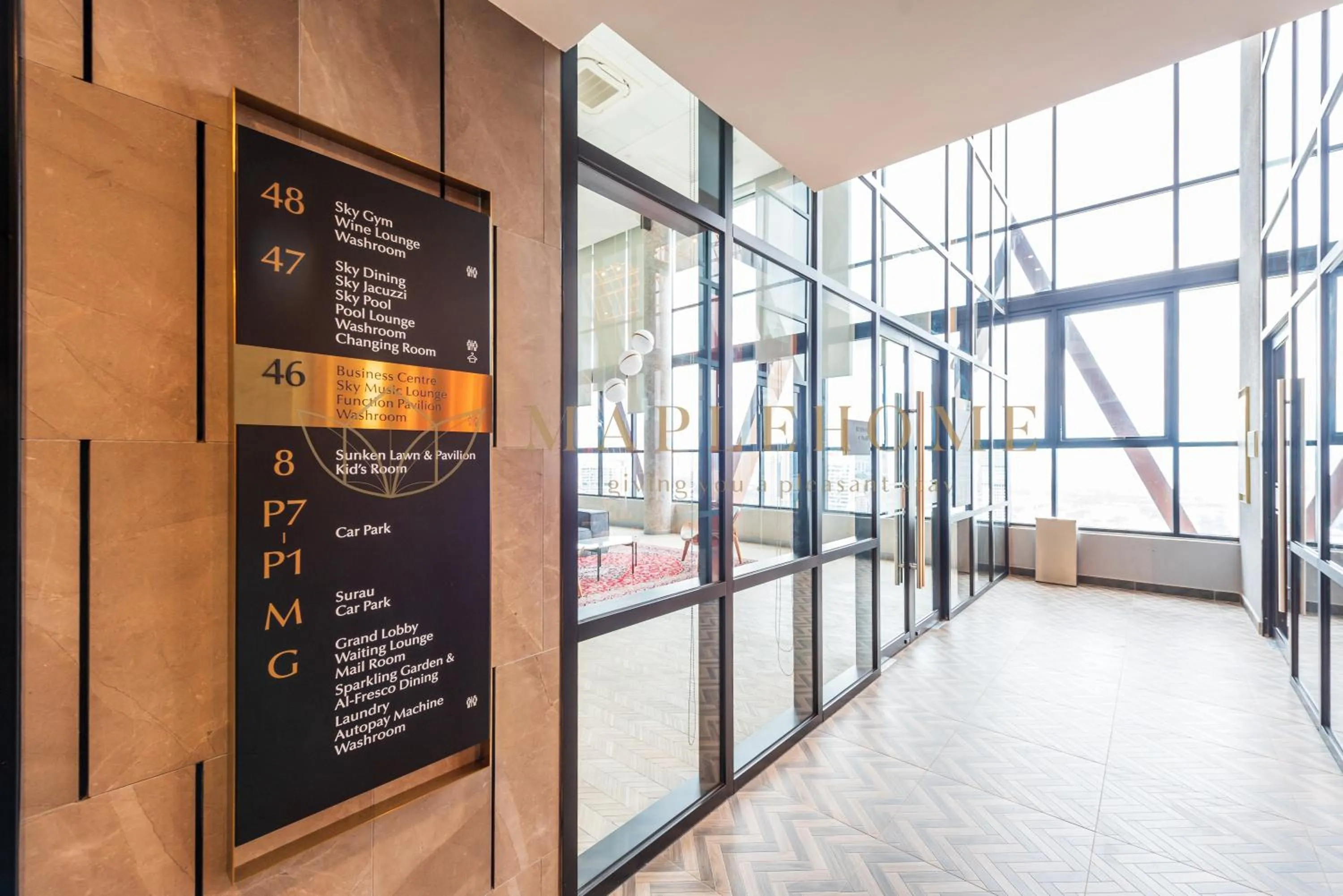 Area and facilities, Bed in Scarletz Premier Suites Kuala Lumpur