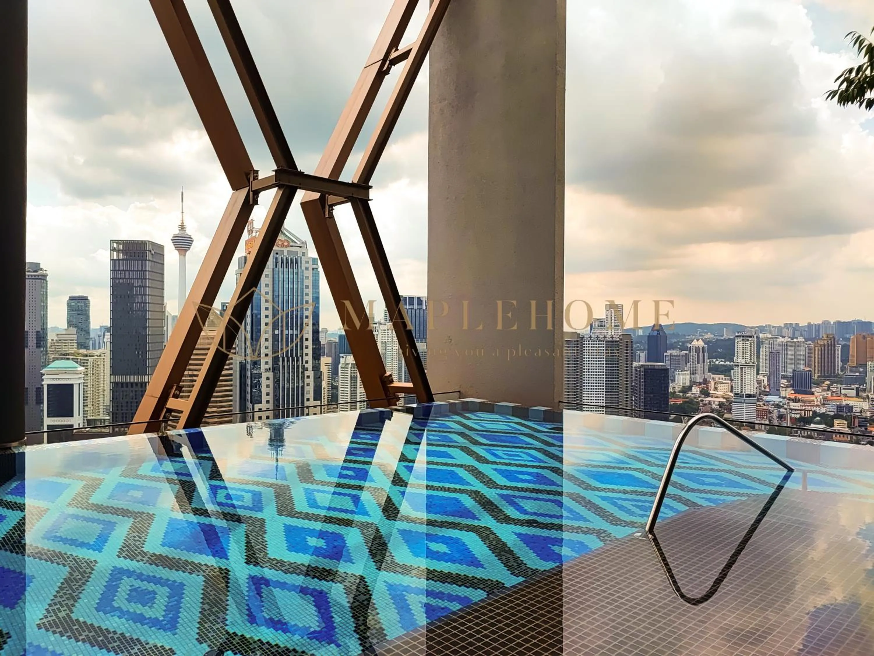 City view in Scarletz Premier Suites Kuala Lumpur