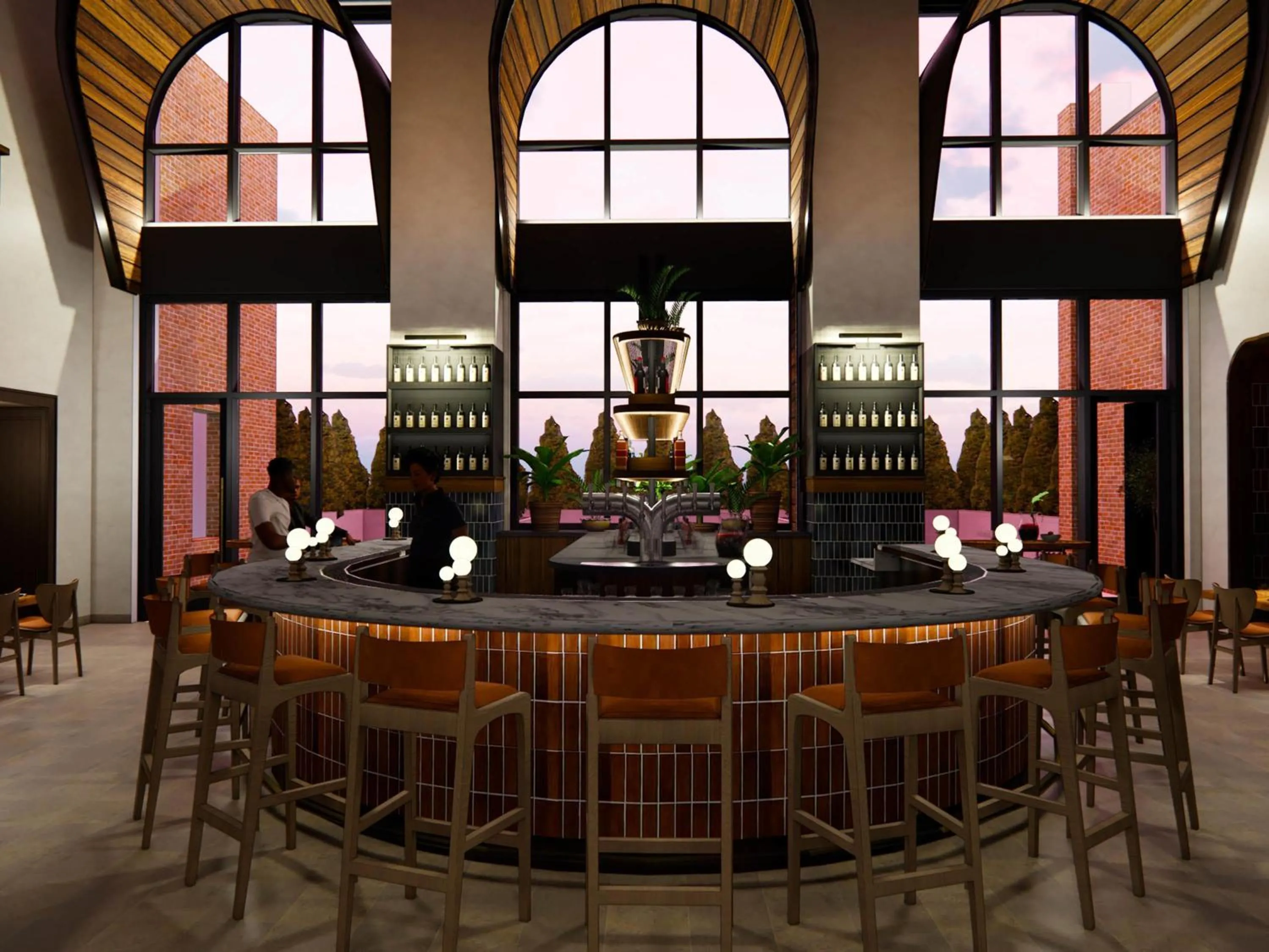 Lounge or bar in 21c Museum Hotel St Louis