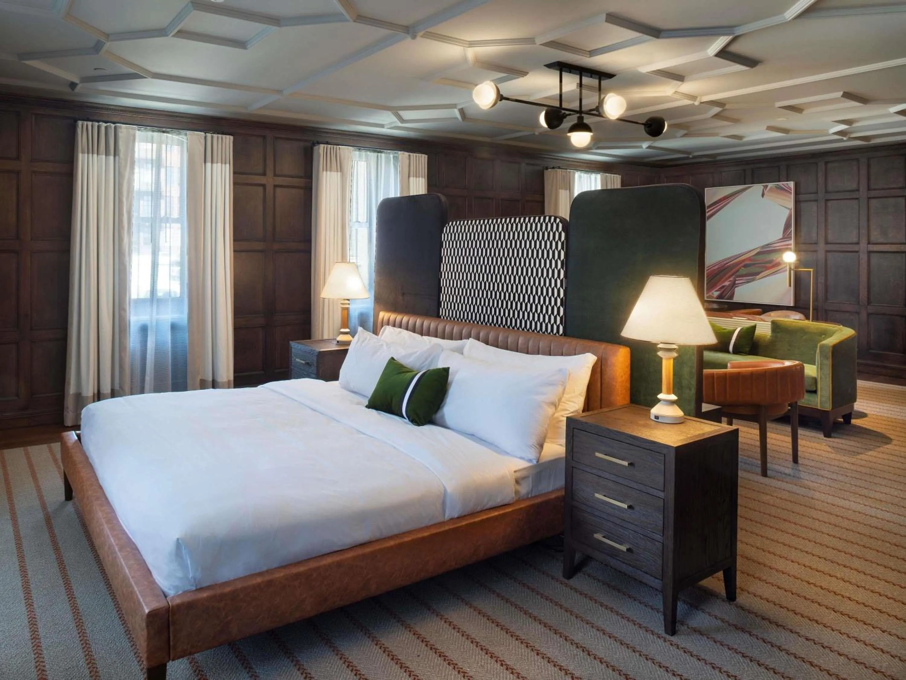 Bedroom, Bed in 21c Museum Hotel St Louis