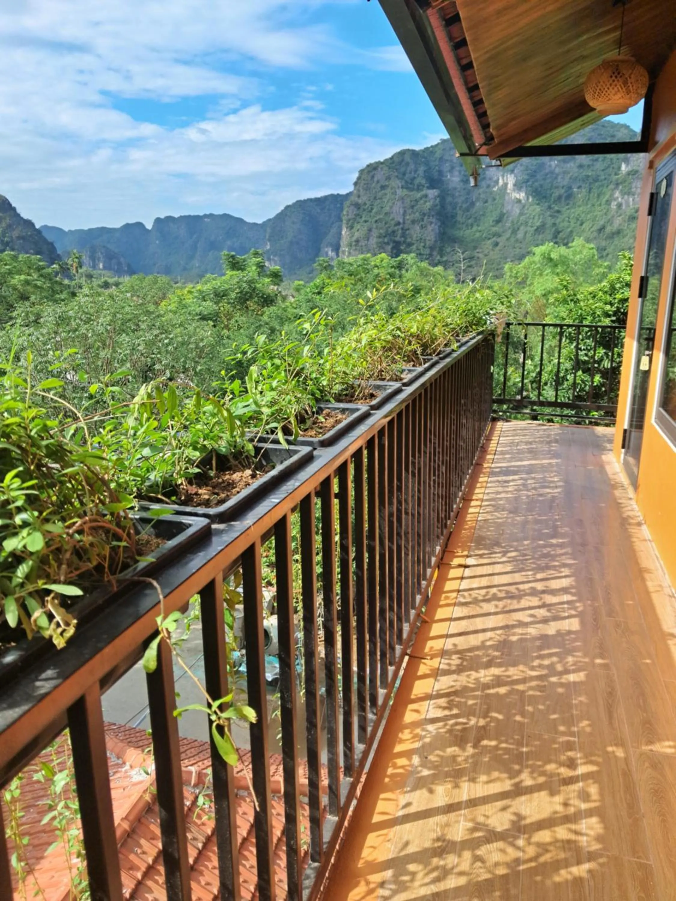 Balcony/Terrace in My Tam Coc Bungalow Ninh Bình