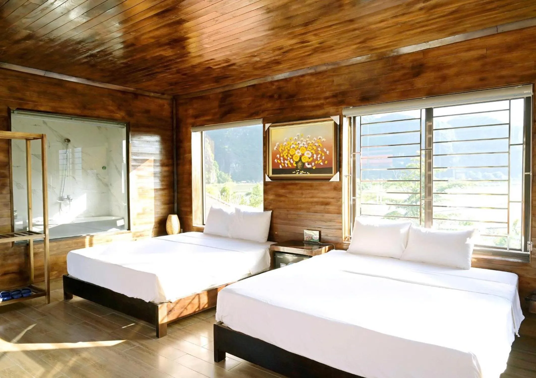 Photo of the whole room, Bed in My Tam Coc Bungalow Ninh Bình