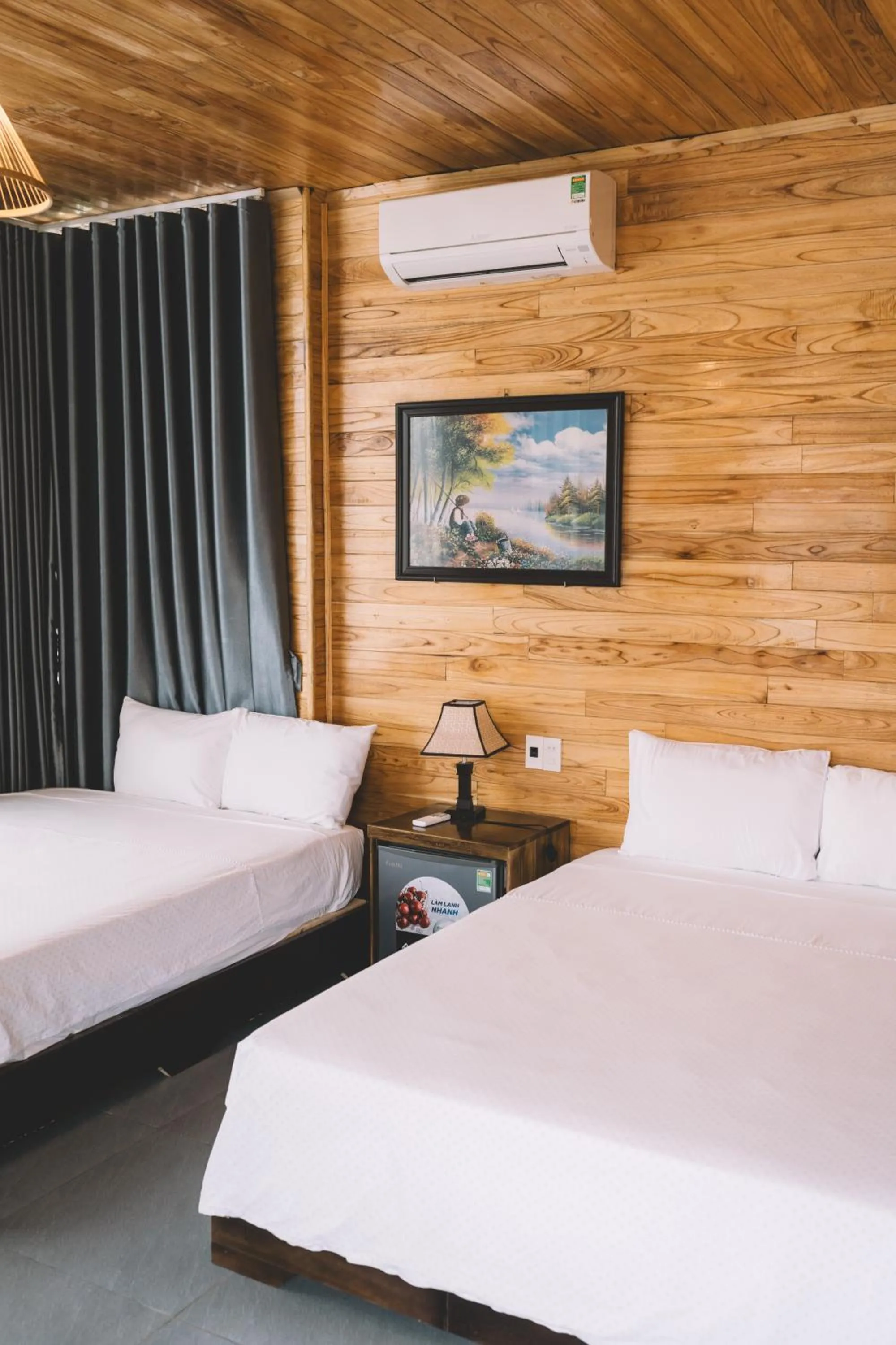 Bed in My Tam Coc Bungalow Ninh Bình