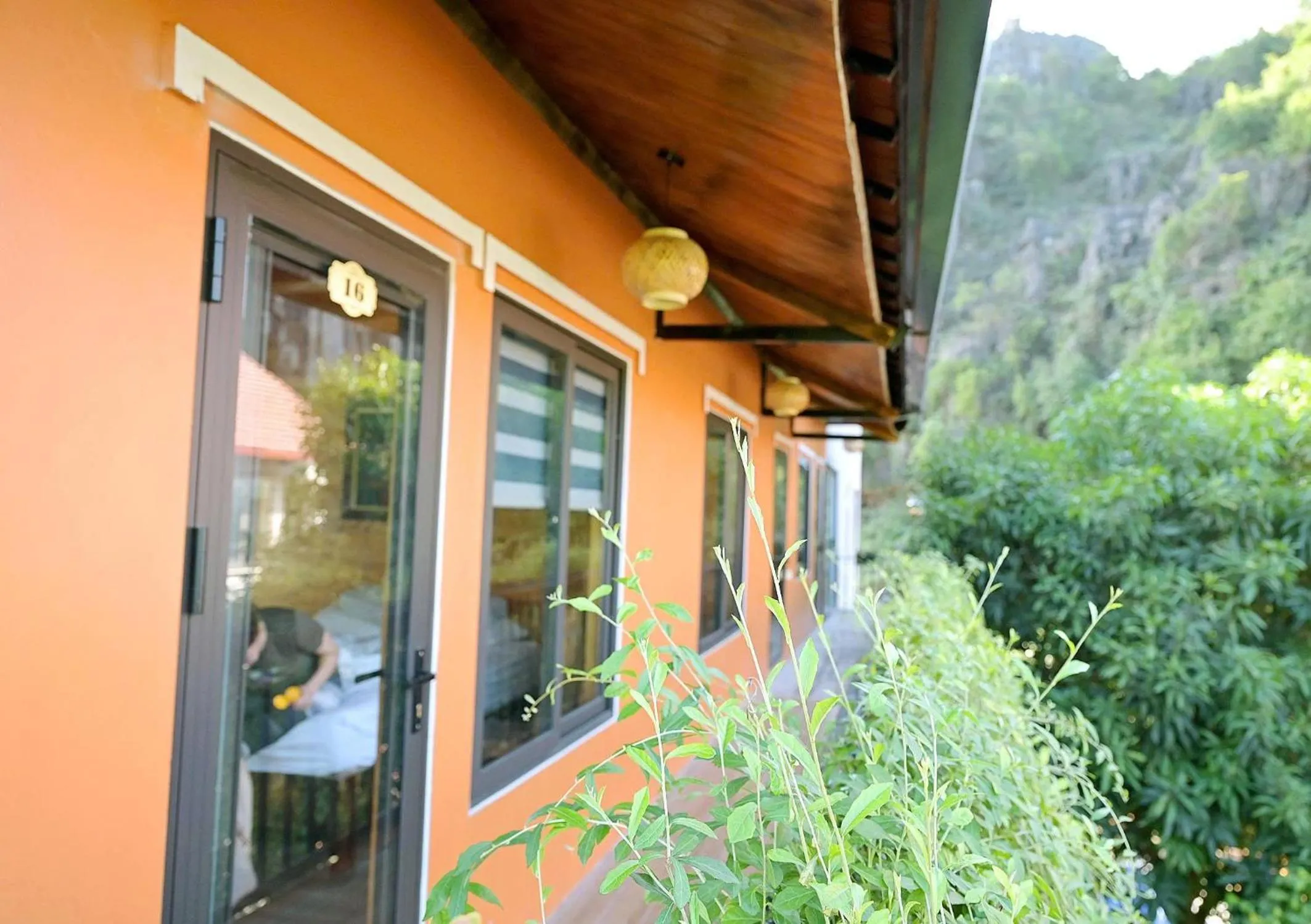 Mountain view in My Tam Coc Bungalow Ninh Bình