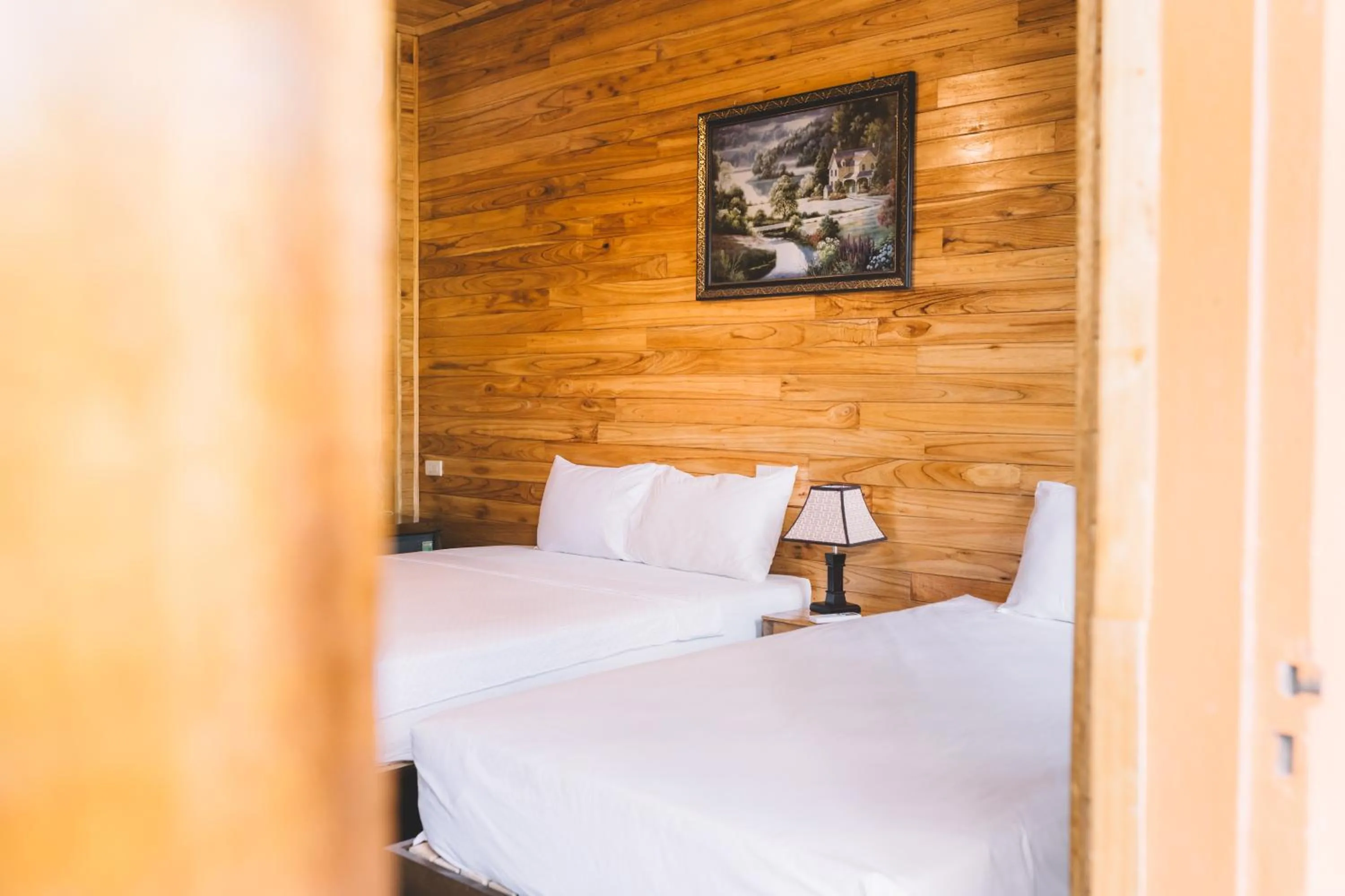 Bed in My Tam Coc Bungalow Ninh Bình