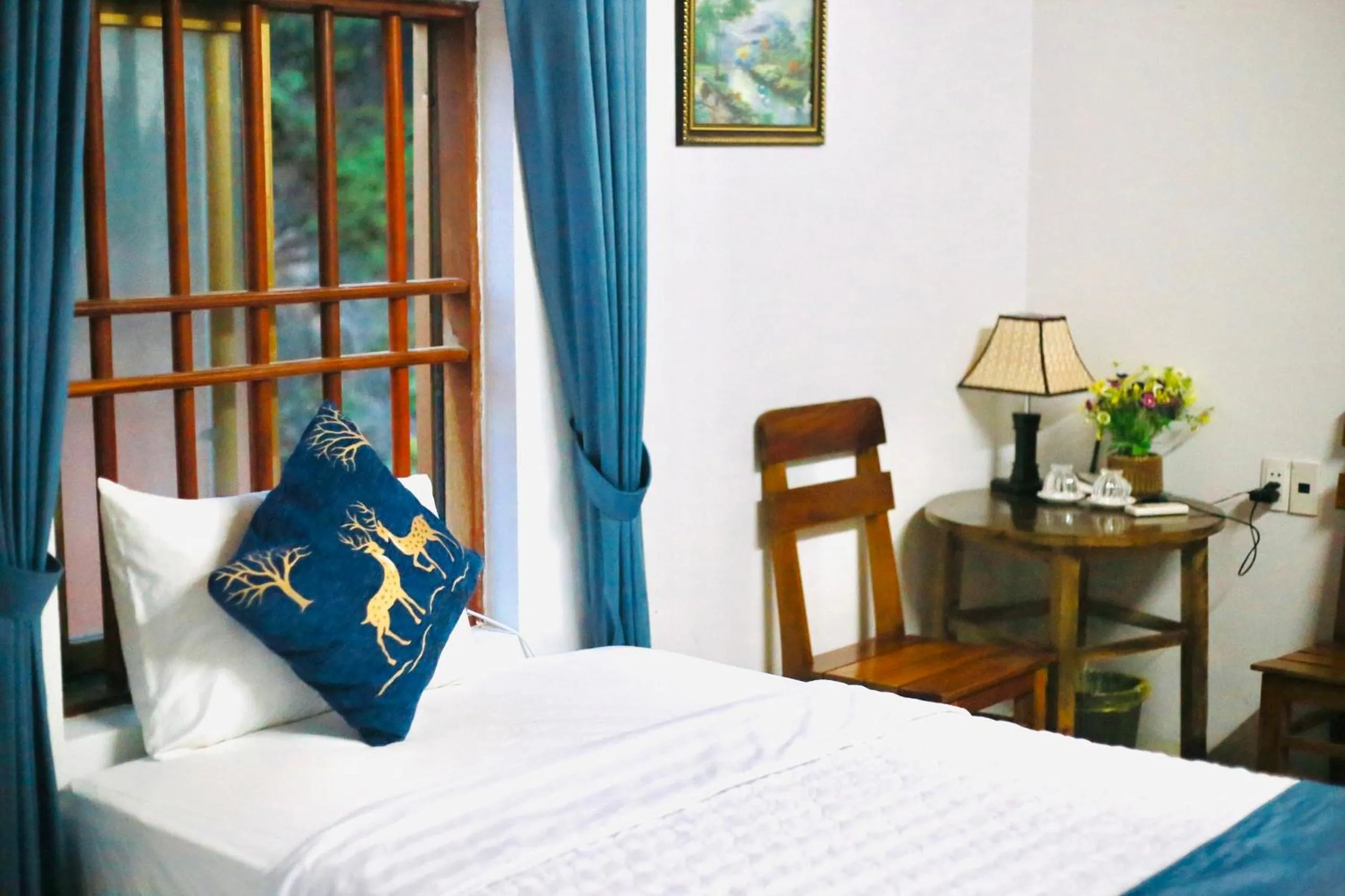 Bed in My Tam Coc Bungalow Ninh Bình