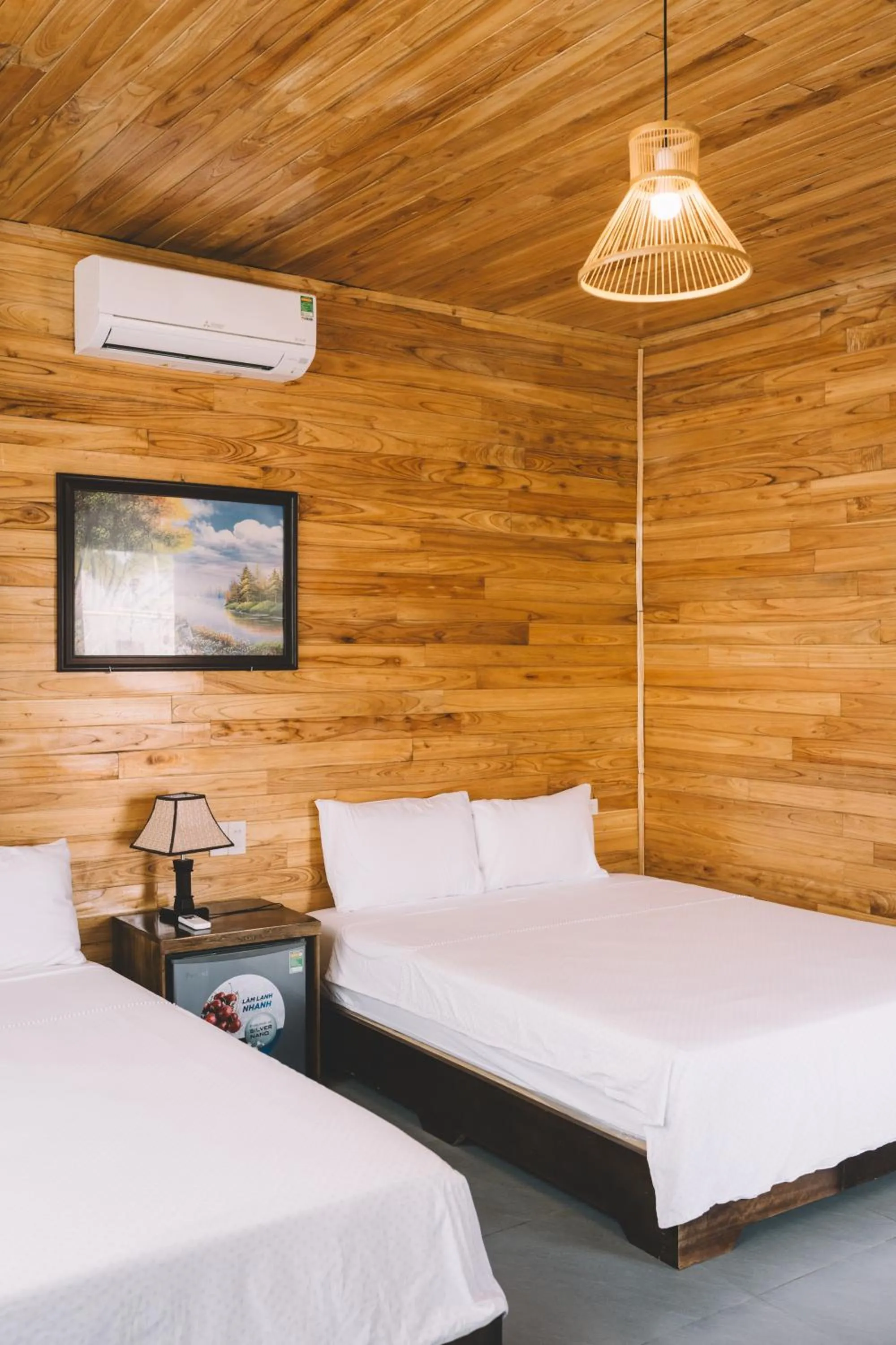 Bed in My Tam Coc Bungalow Ninh Bình