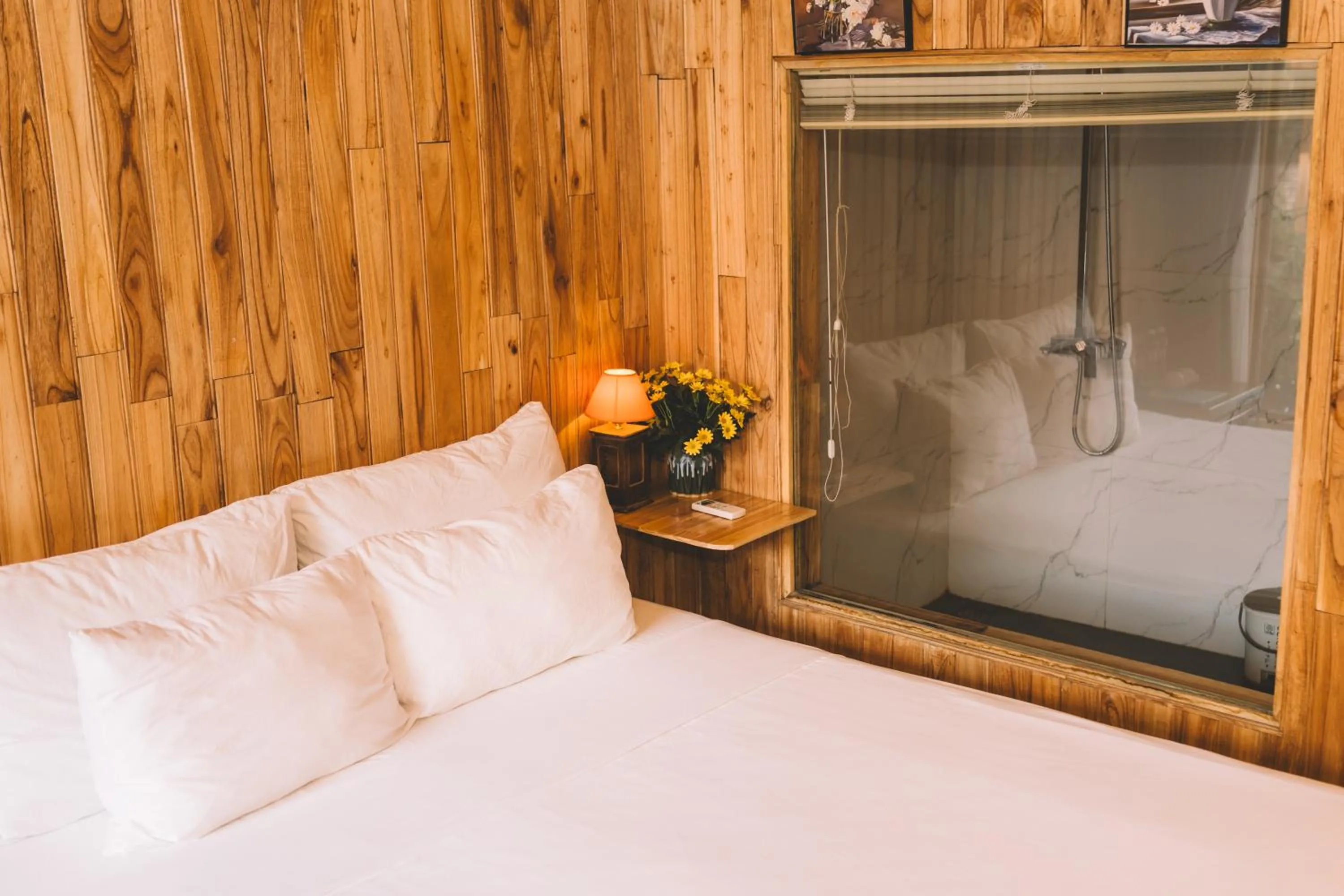 Bed in My Tam Coc Bungalow Ninh Bình