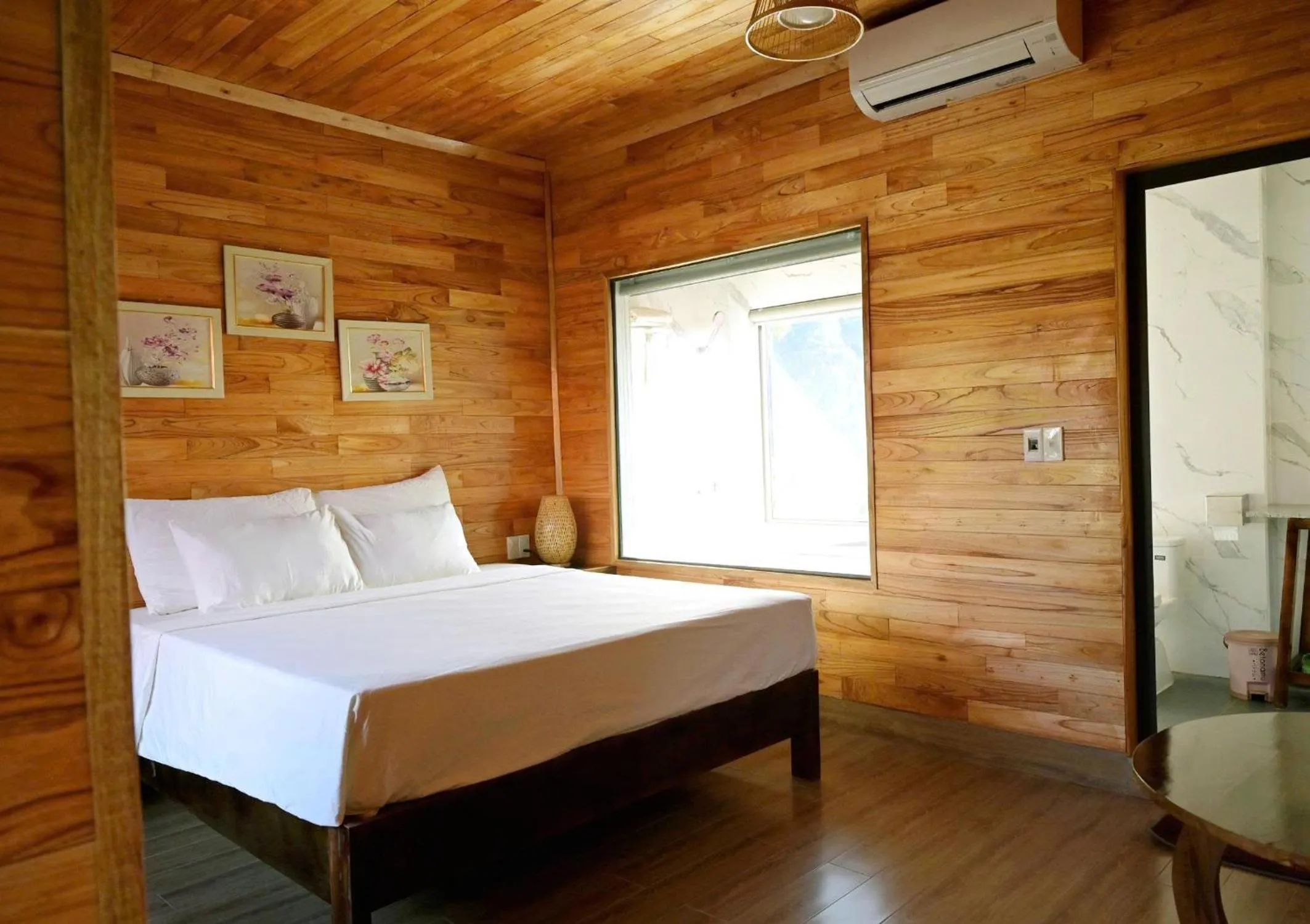 Bed in My Tam Coc Bungalow Ninh Bình