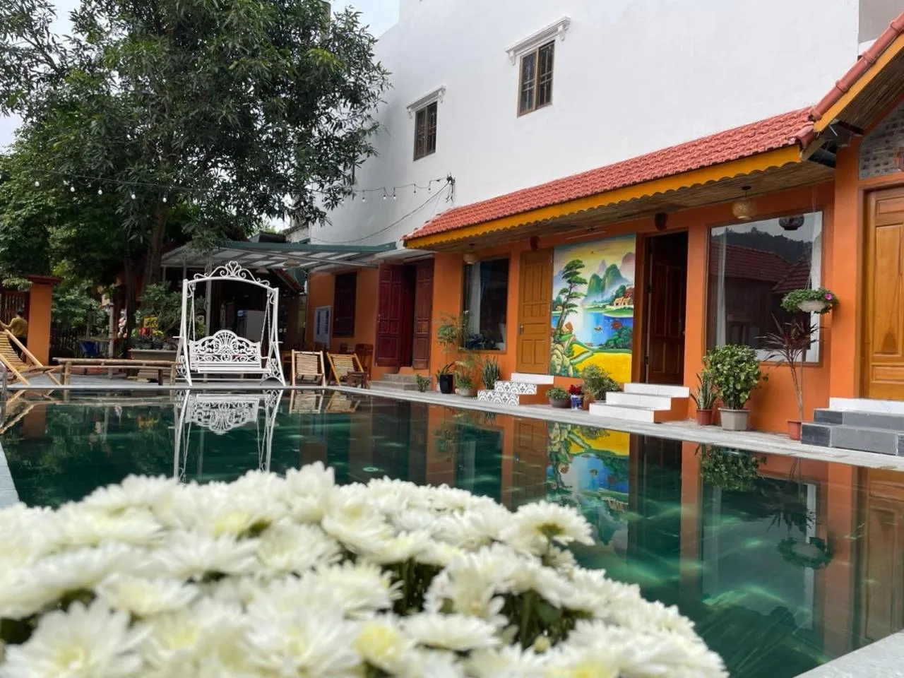 Garden in My Tam Coc Bungalow Ninh Bình