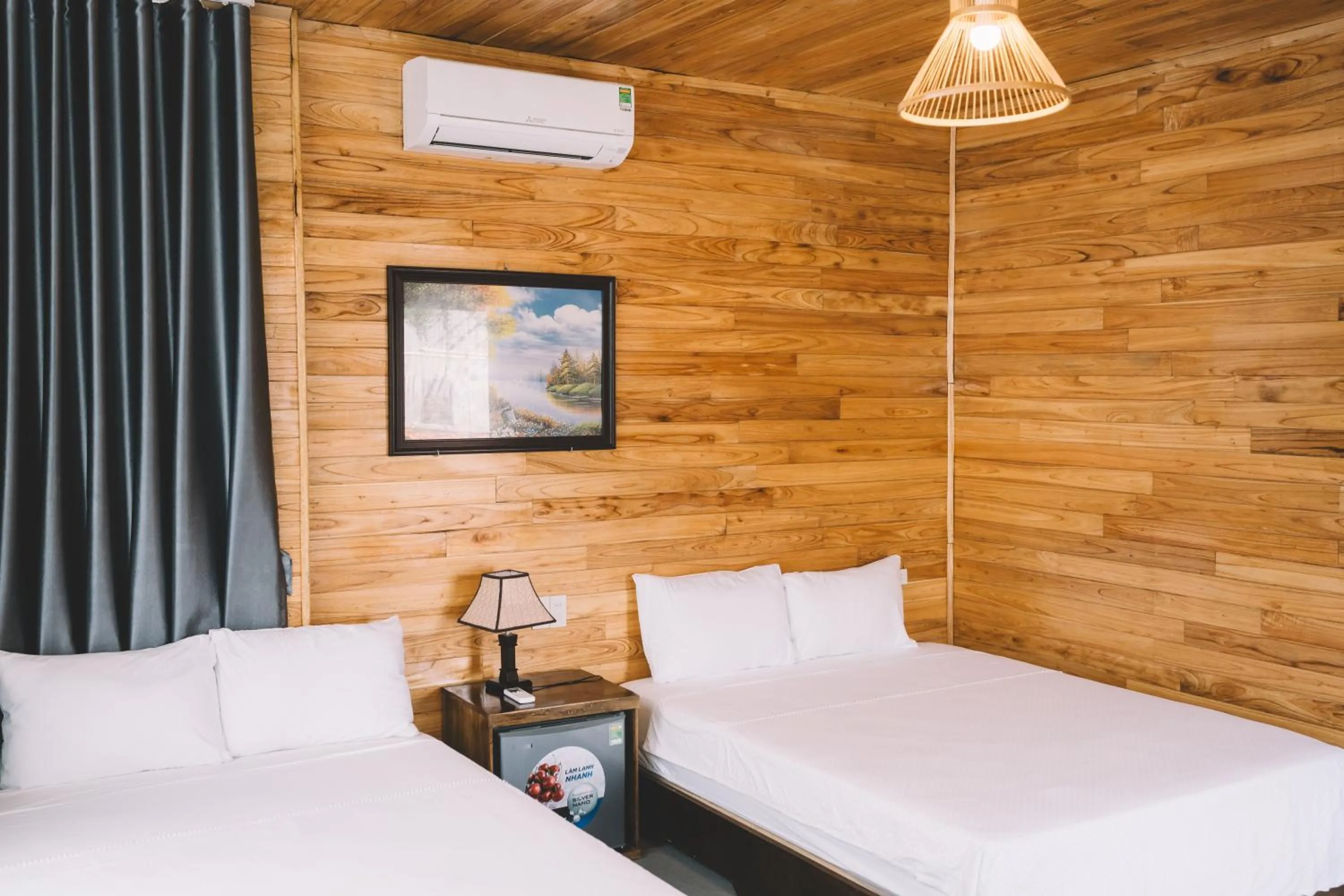 Bed in My Tam Coc Bungalow Ninh Bình