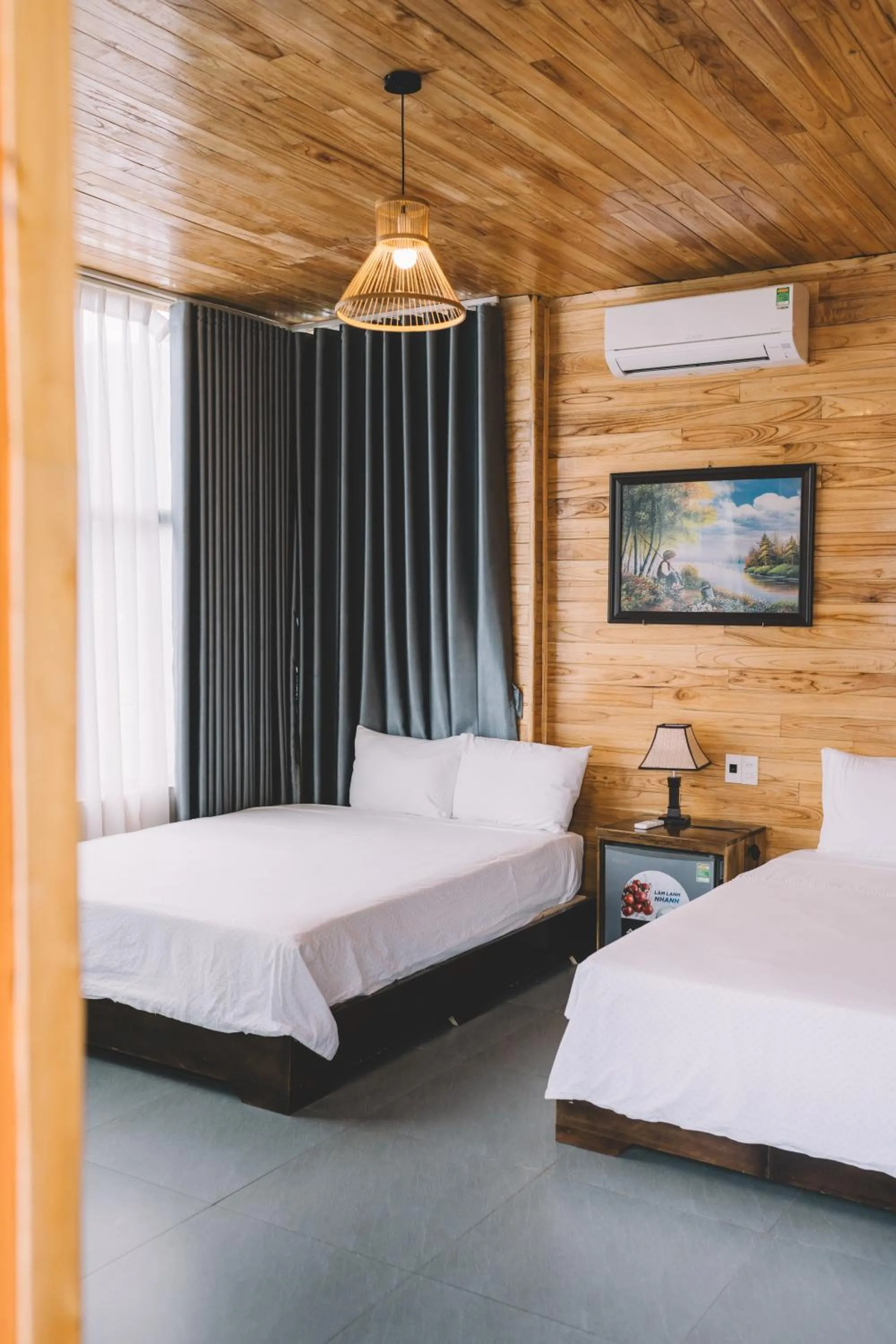 Bed in My Tam Coc Bungalow Ninh Bình