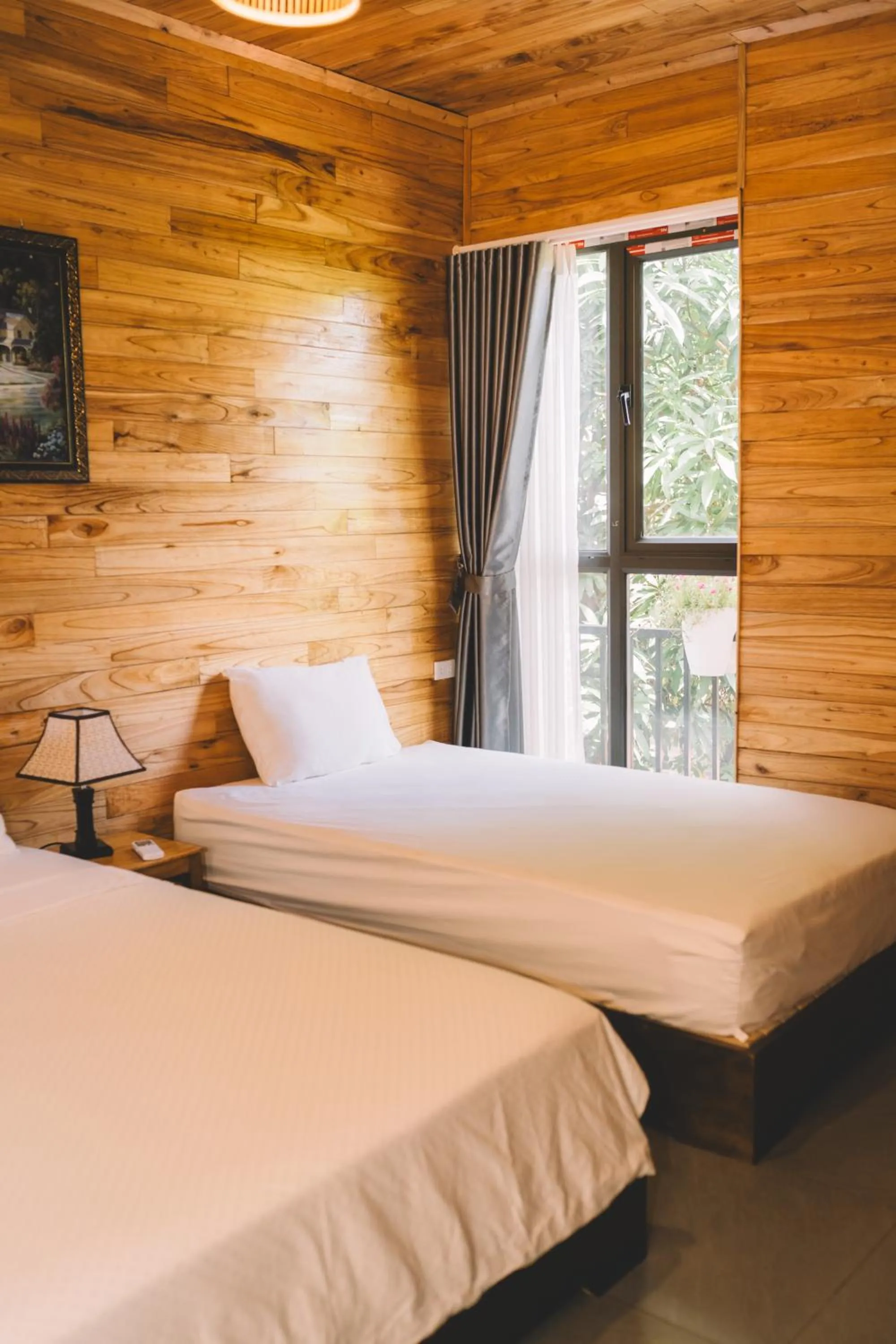 Bed in My Tam Coc Bungalow Ninh Bình