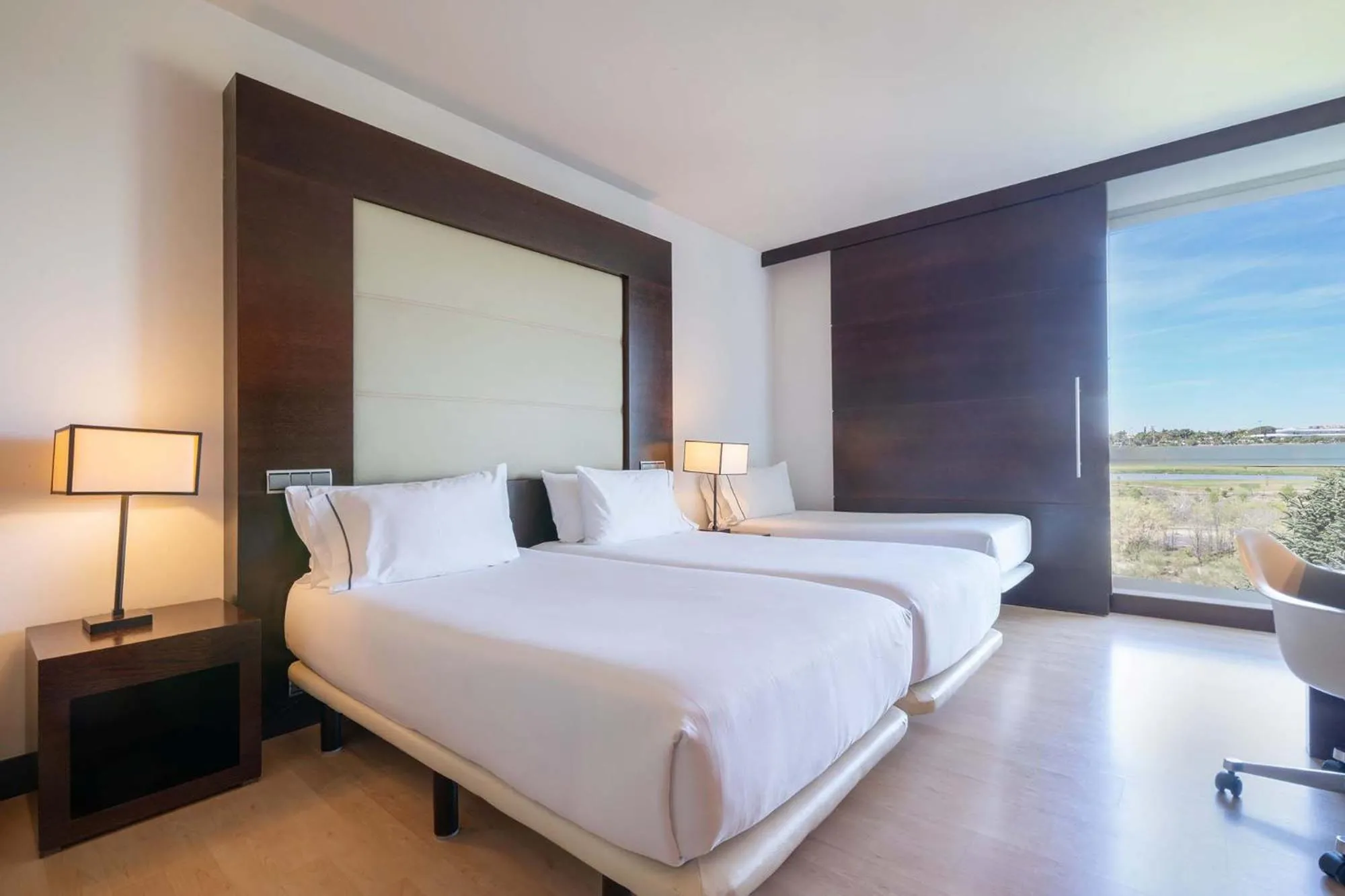 Bed in Eurostars i-hotel Madrid
