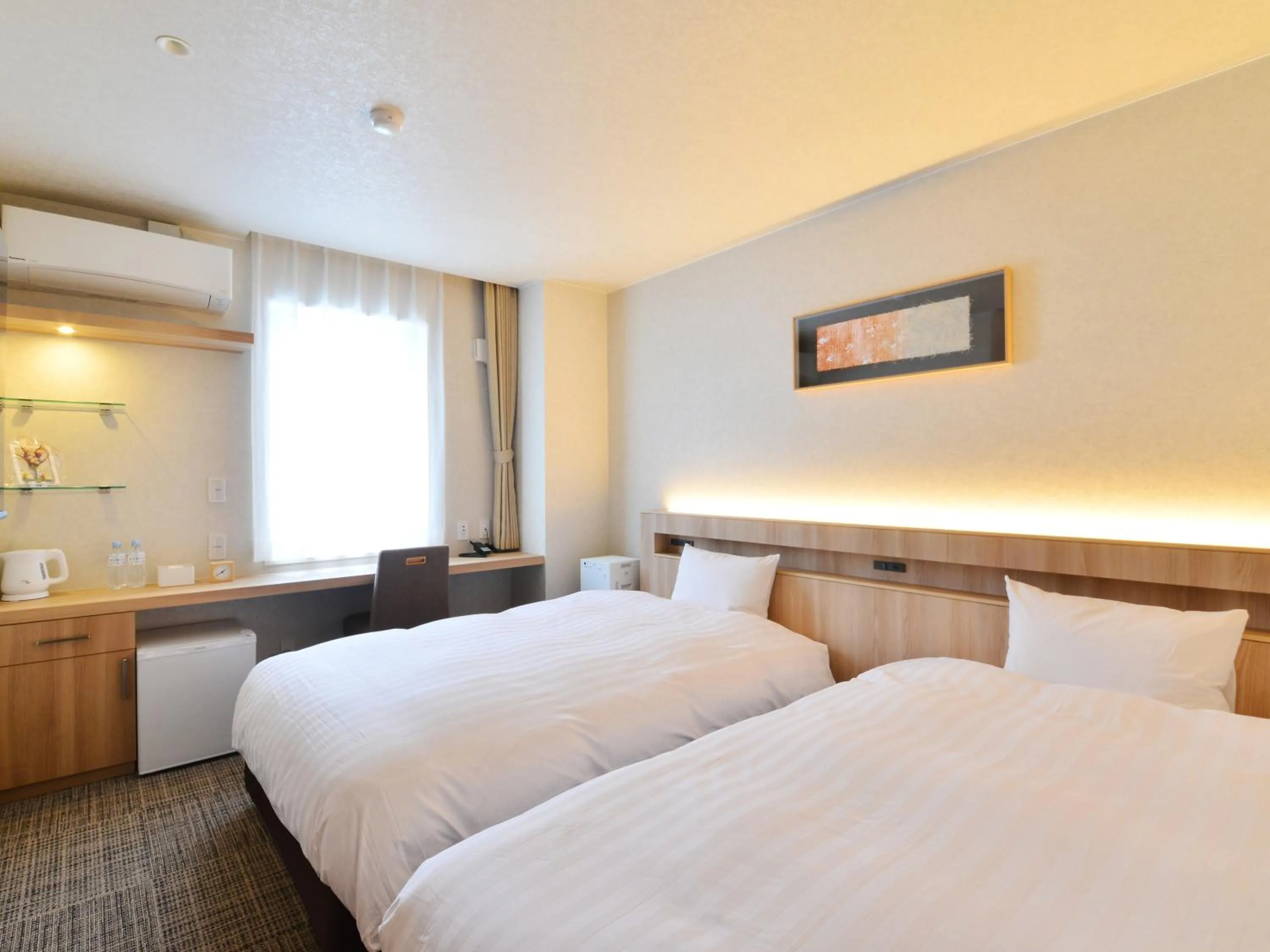 Photo of the whole room, Bed in Assabu Uzura Onsen Shiki no Yado