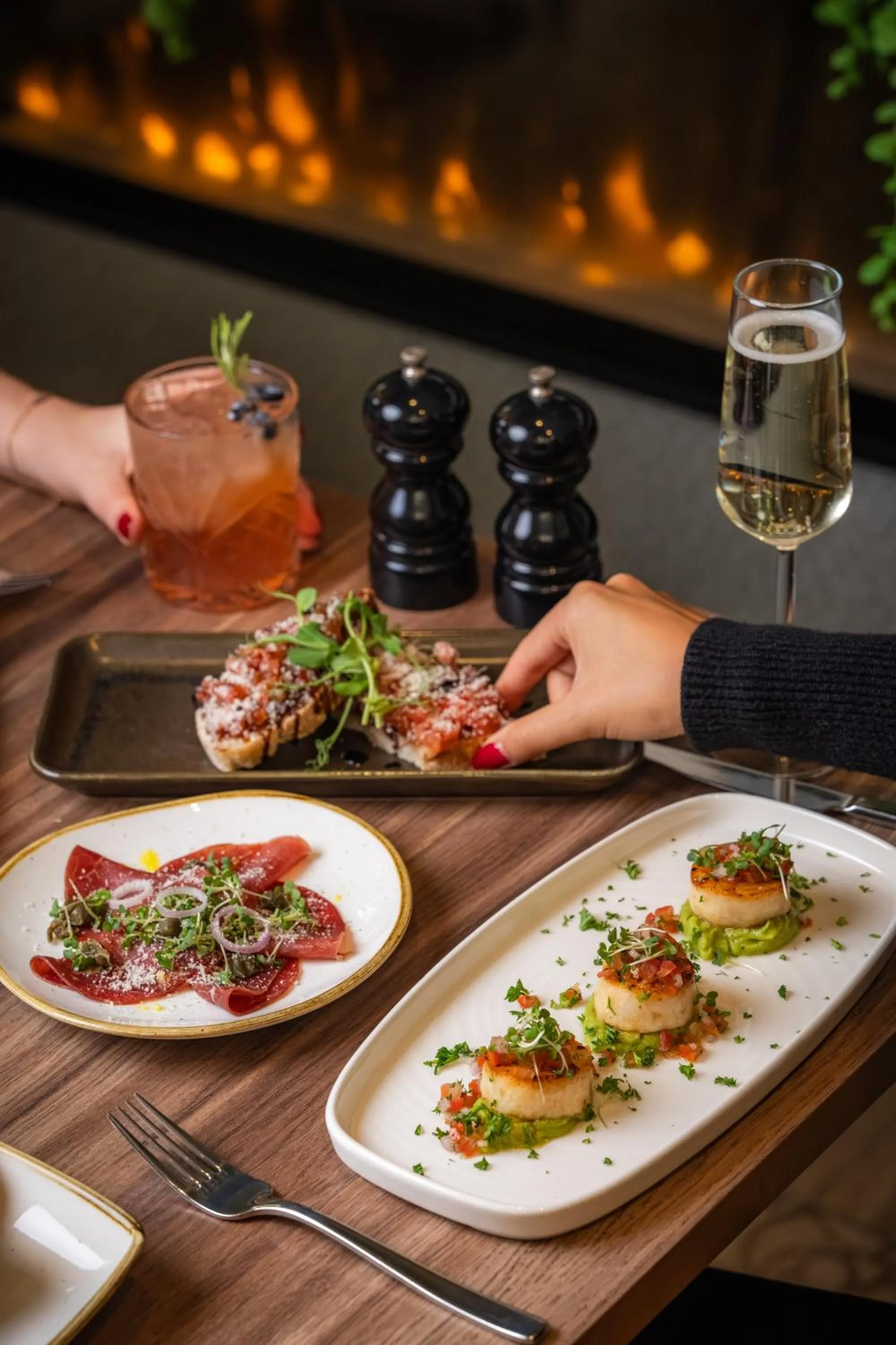 Restaurant/places to eat in Bedford Hotel