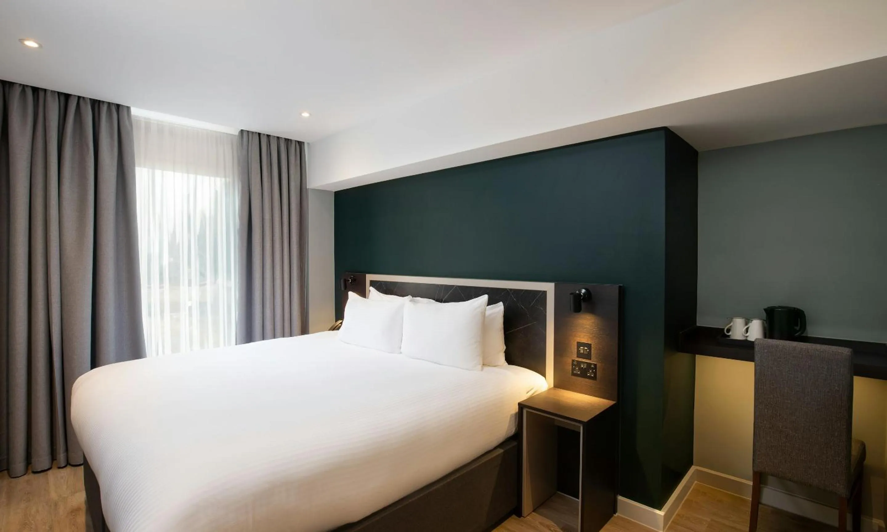 Bed in Royal National Hotel