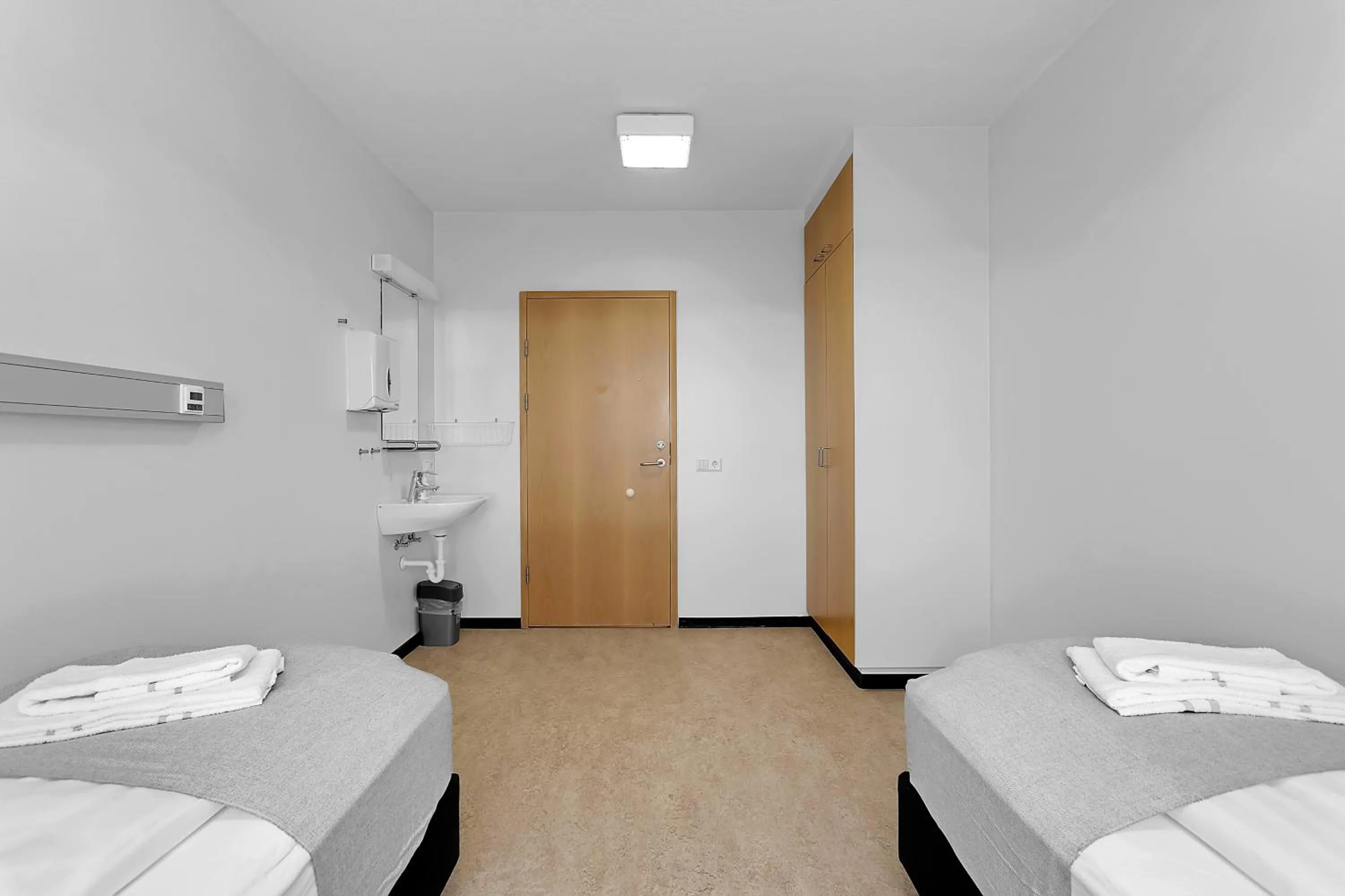 Bed in Víðines Guesthouse