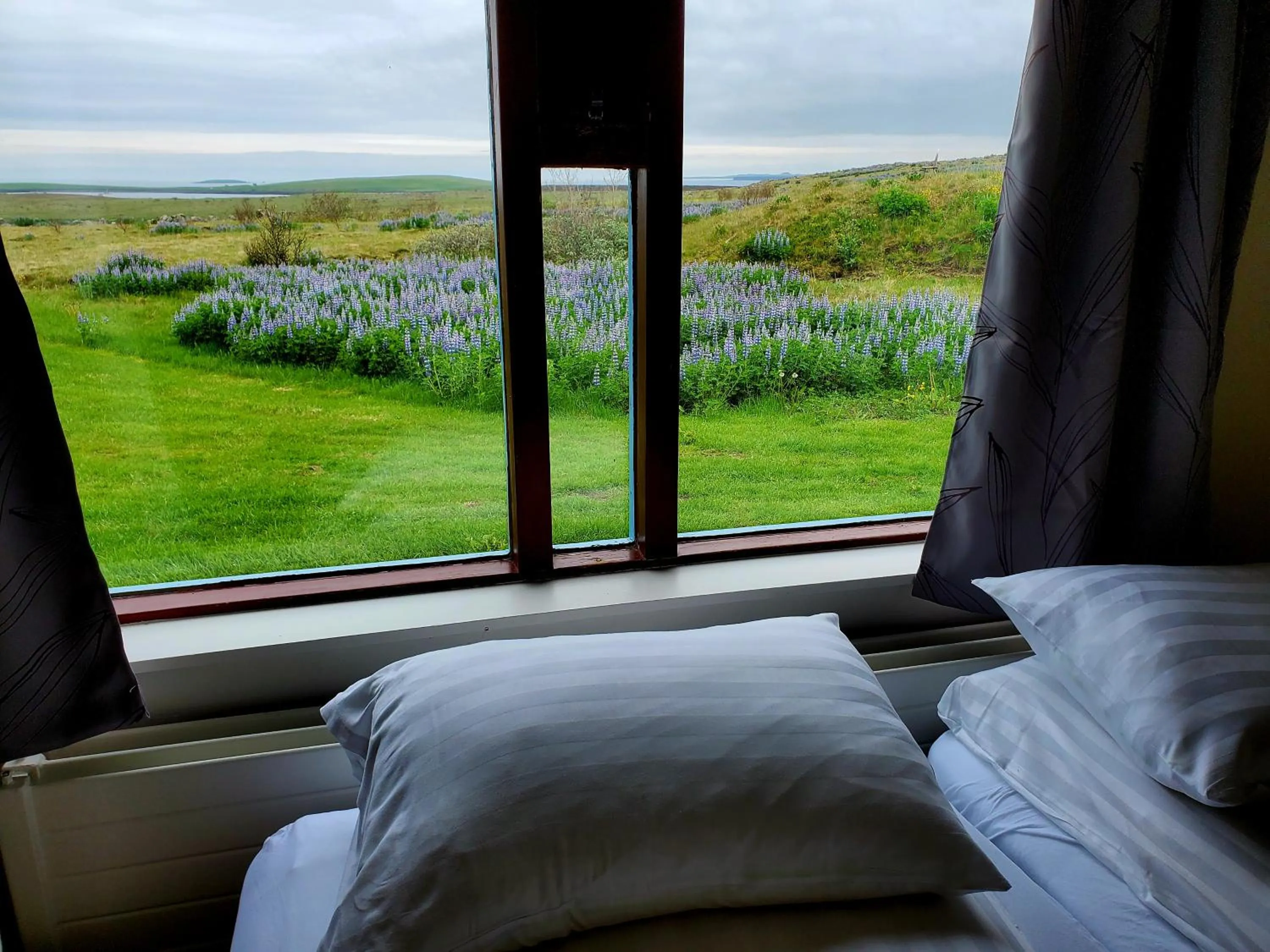Bed in Víðines Guesthouse
