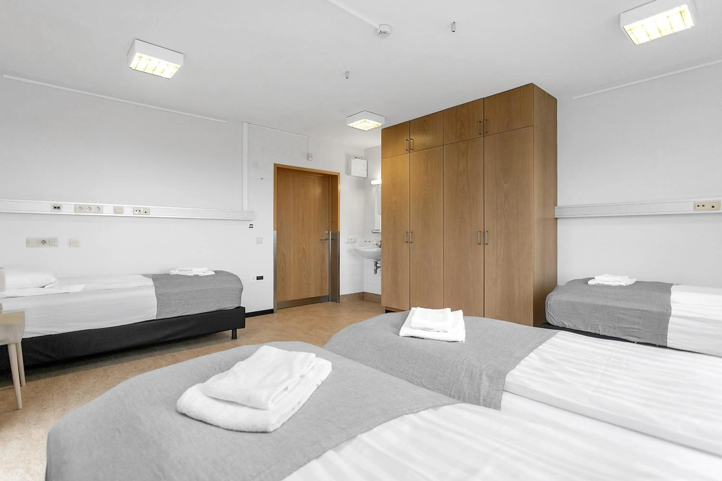 Bed in Víðines Guesthouse