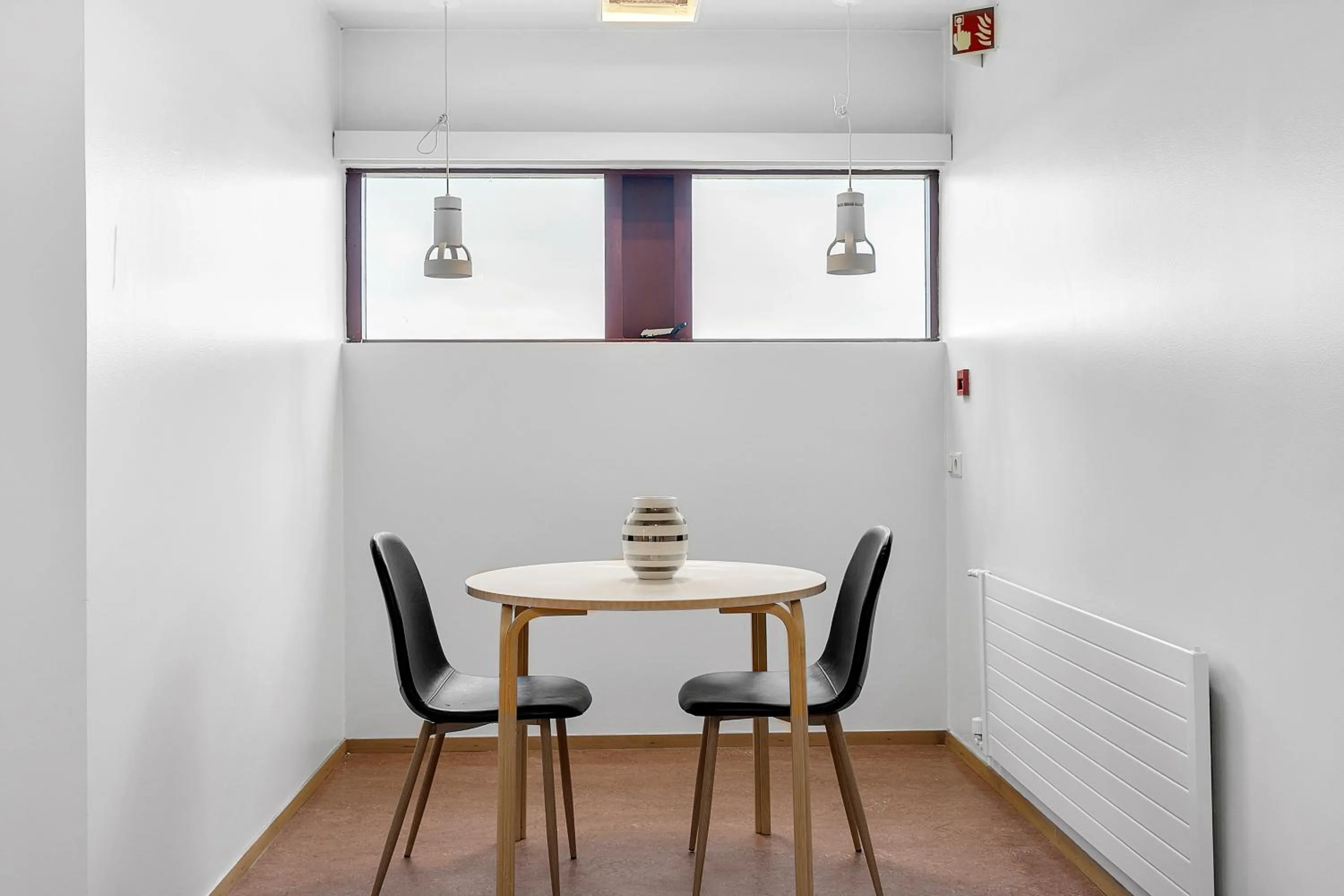 Seating area in Víðines Guesthouse