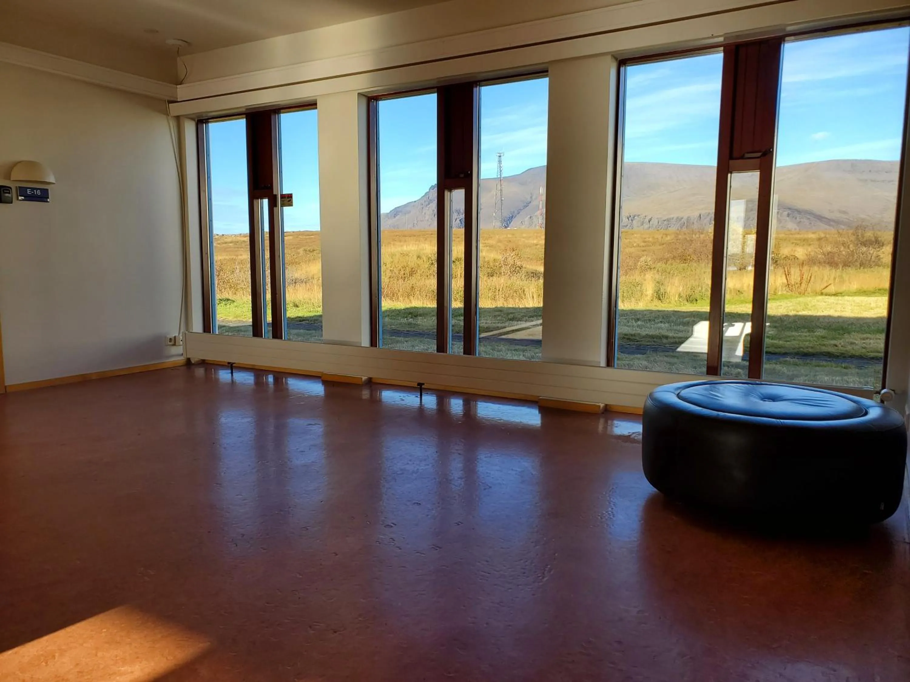 Natural landscape in Víðines Guesthouse