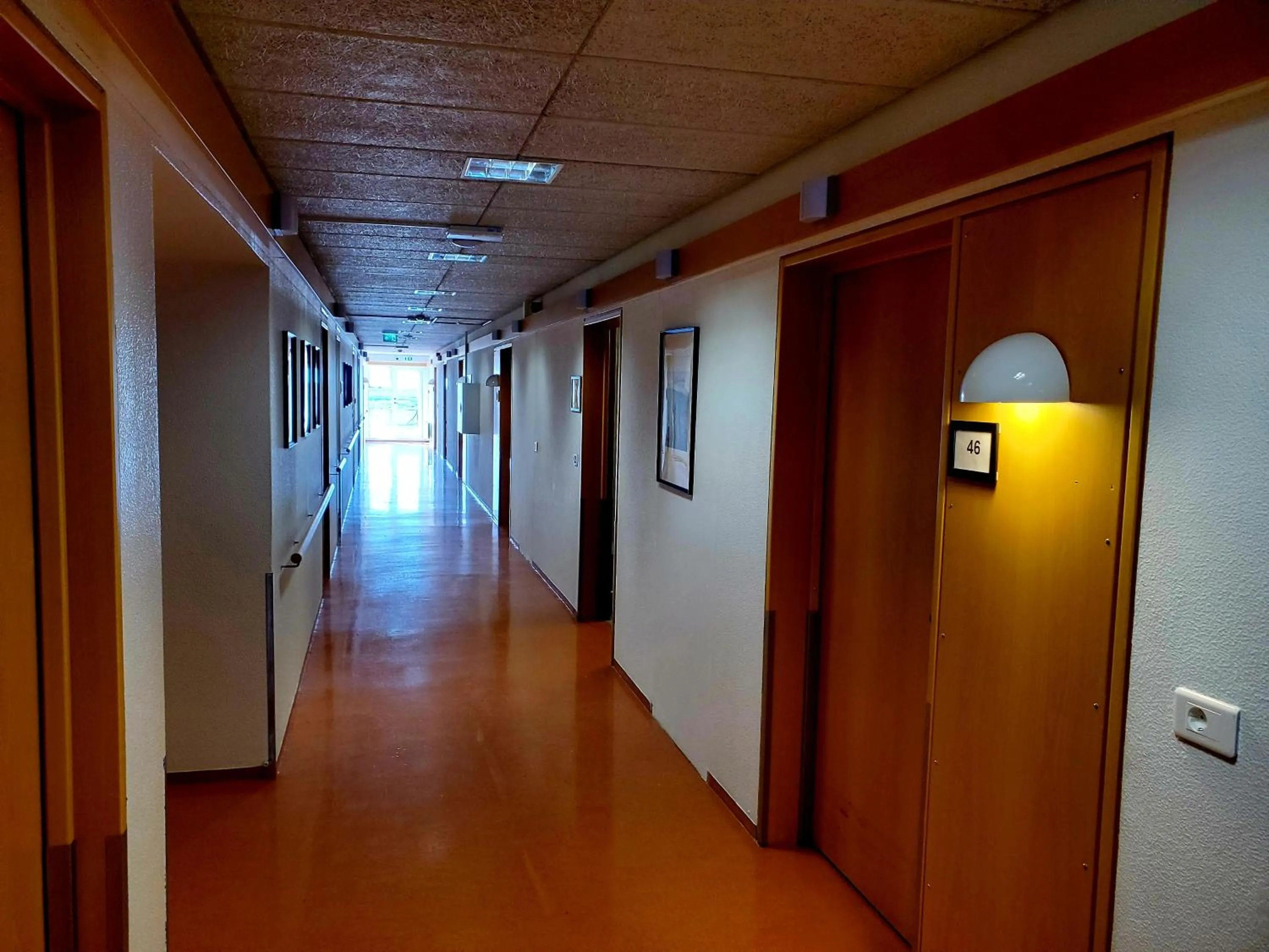 Living room in Víðines Guesthouse