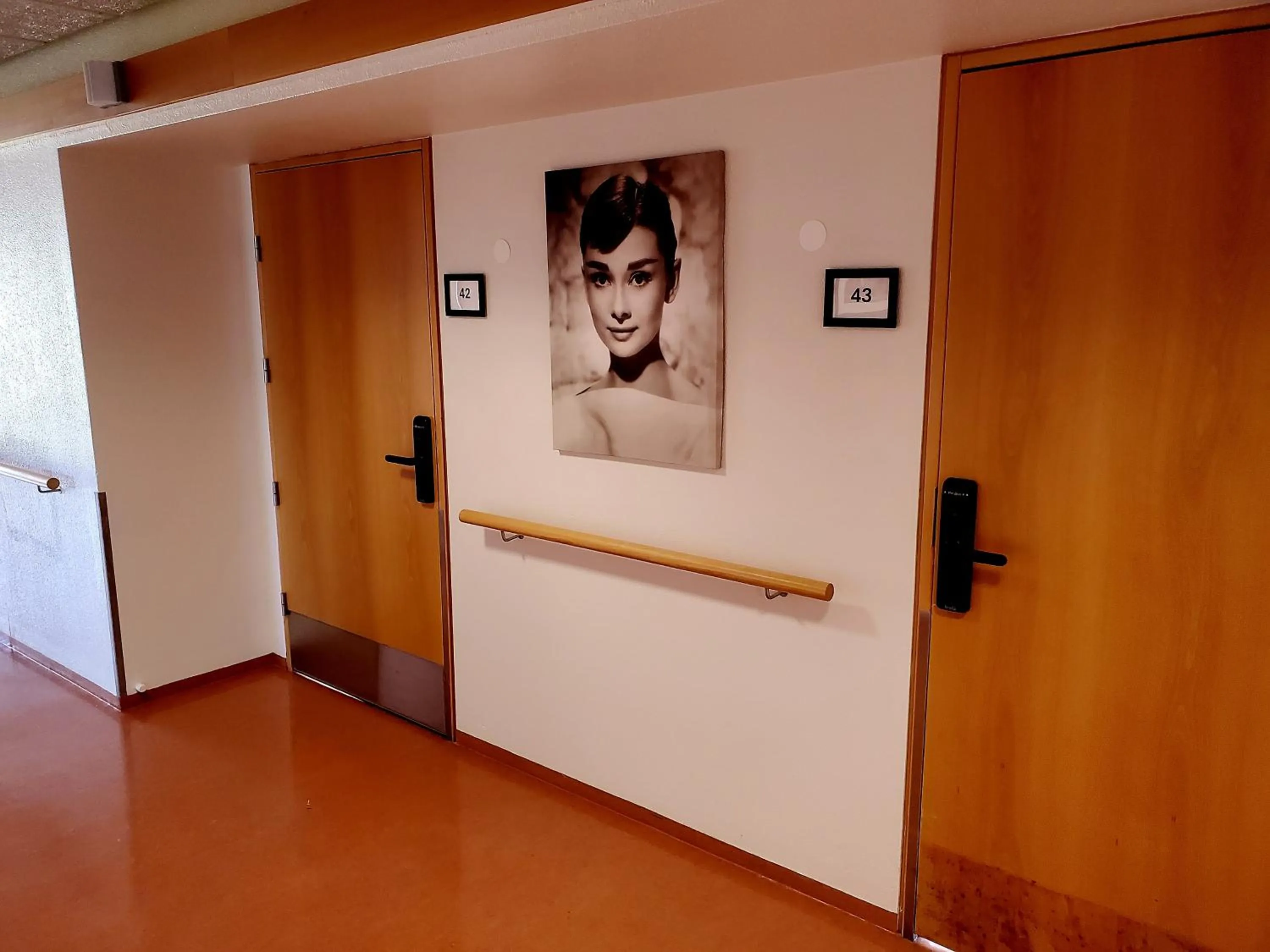 Living room in Víðines Guesthouse