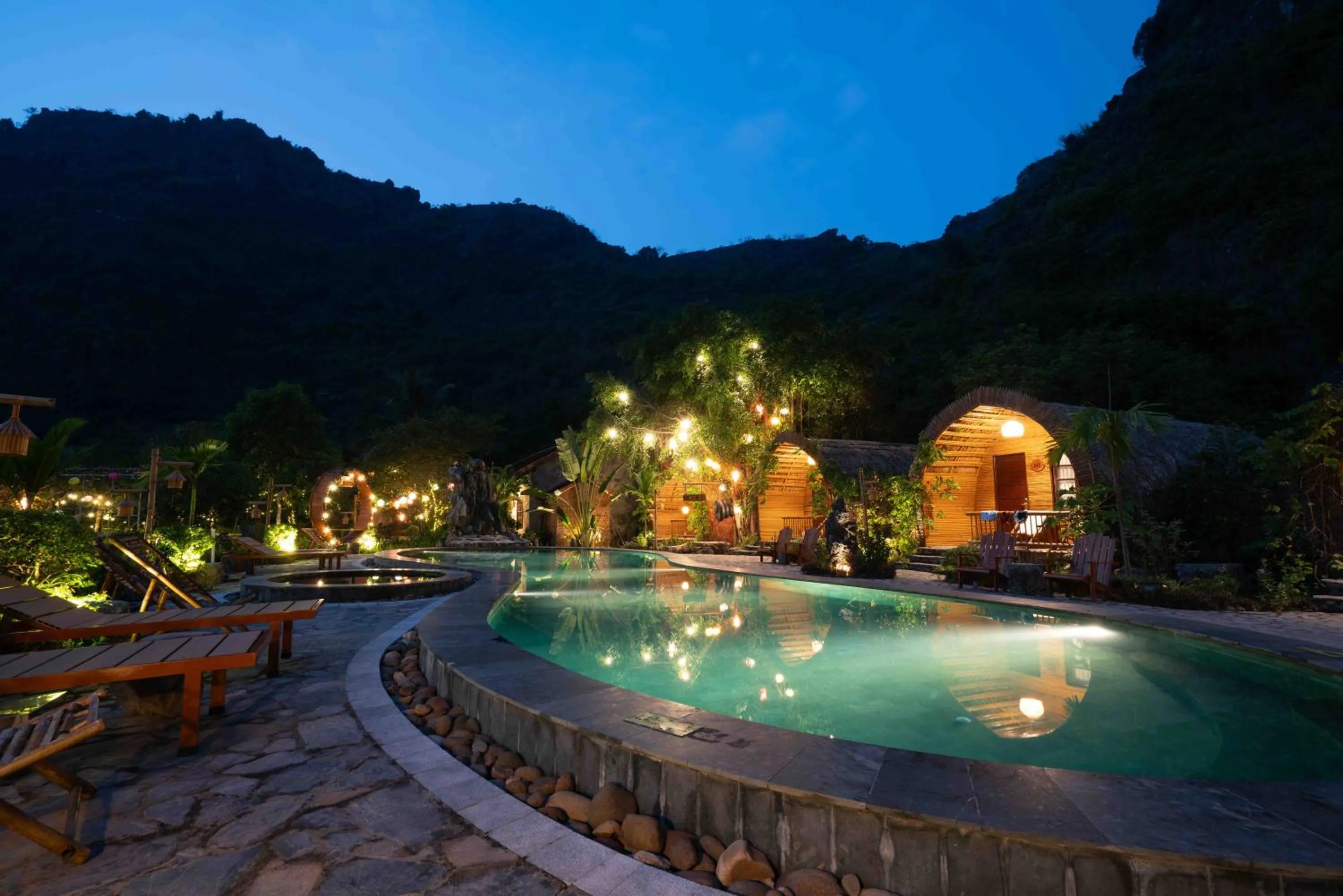 Swimming pool in THE GOAT BOUTIQUE RESORT