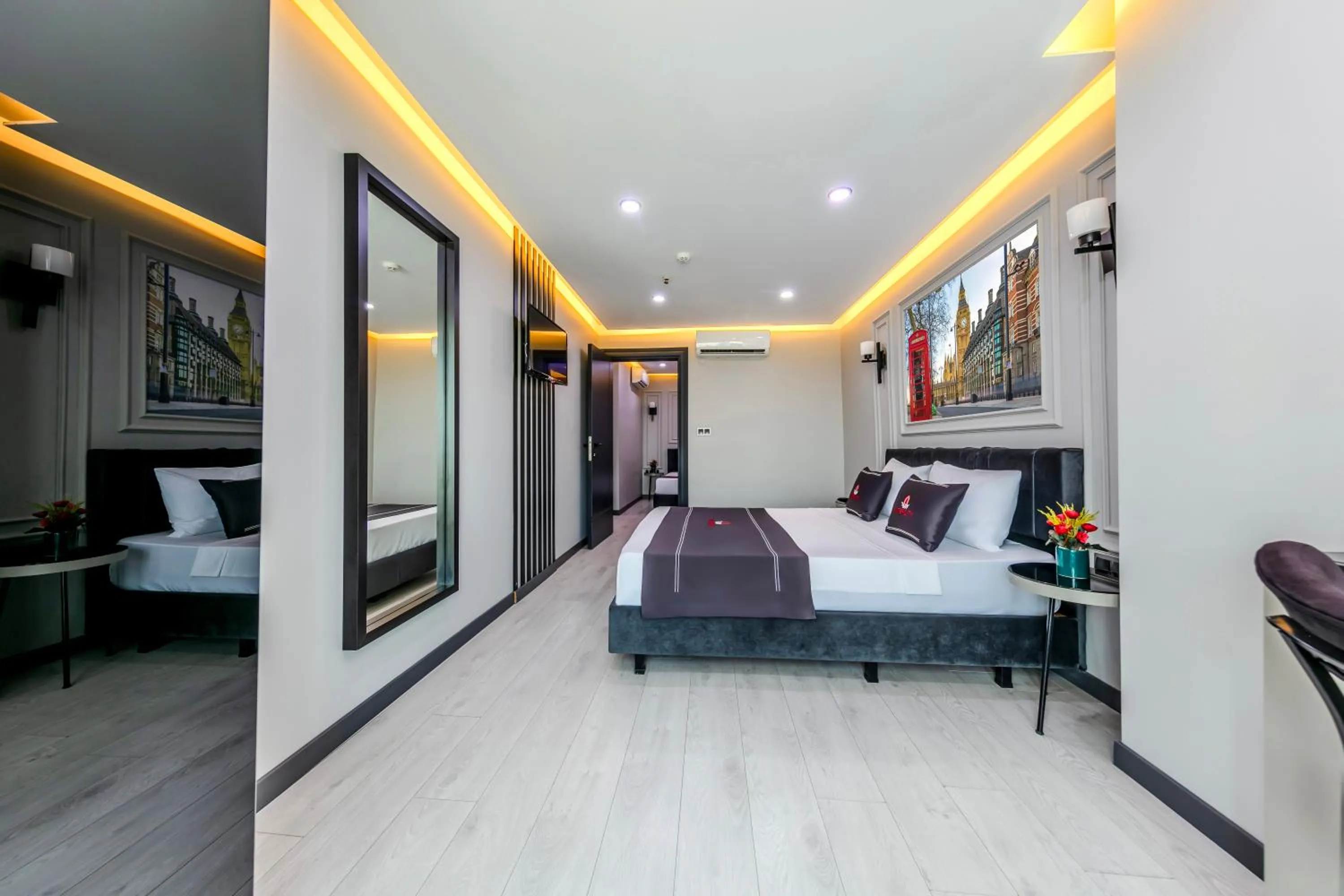 Photo of the whole room, Bed in Intercity Hotel Istanbul Airport