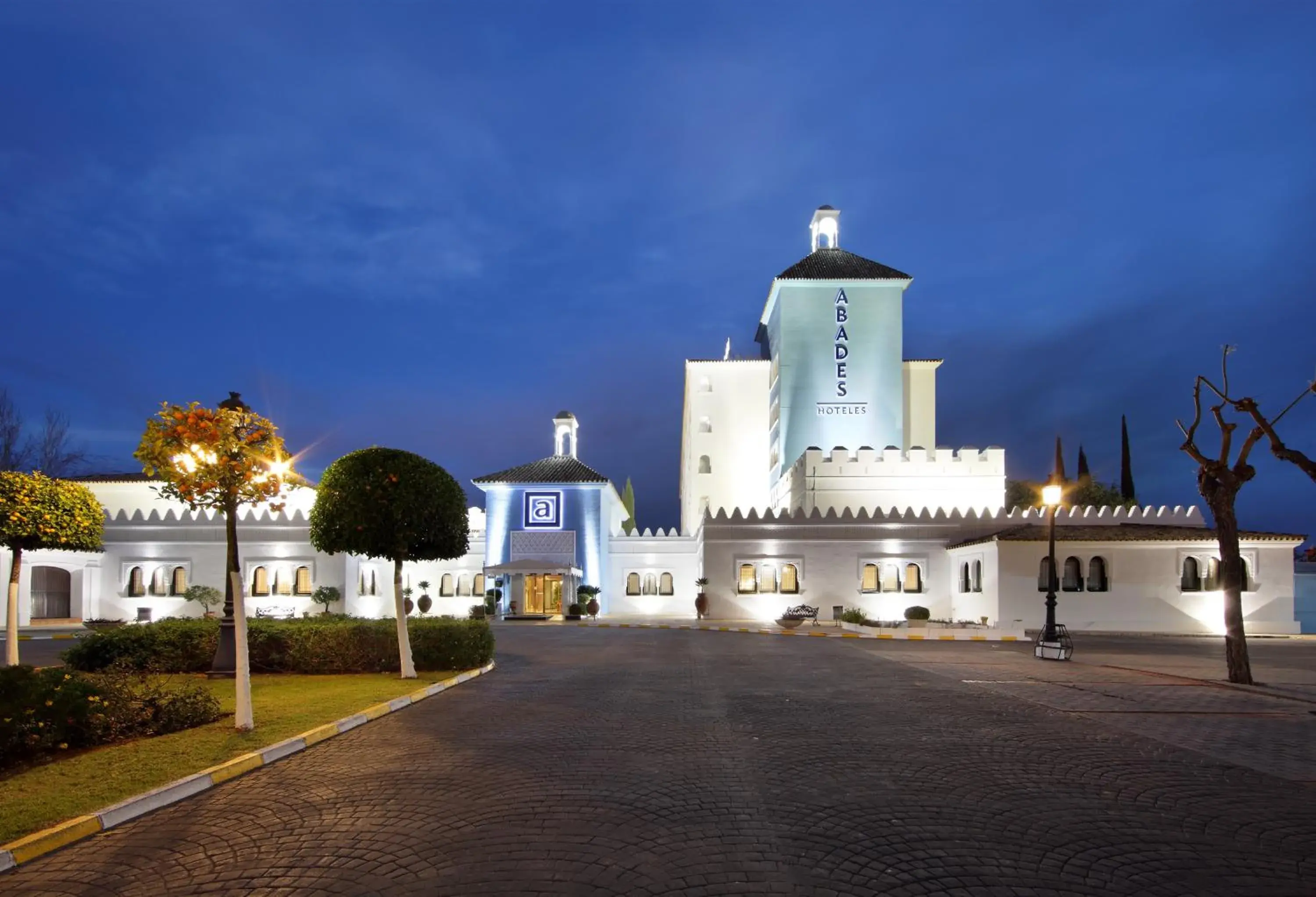 Facade/entrance in Hotel Abades Benacazon Facade/entrance in Hotel Abades Benacazon