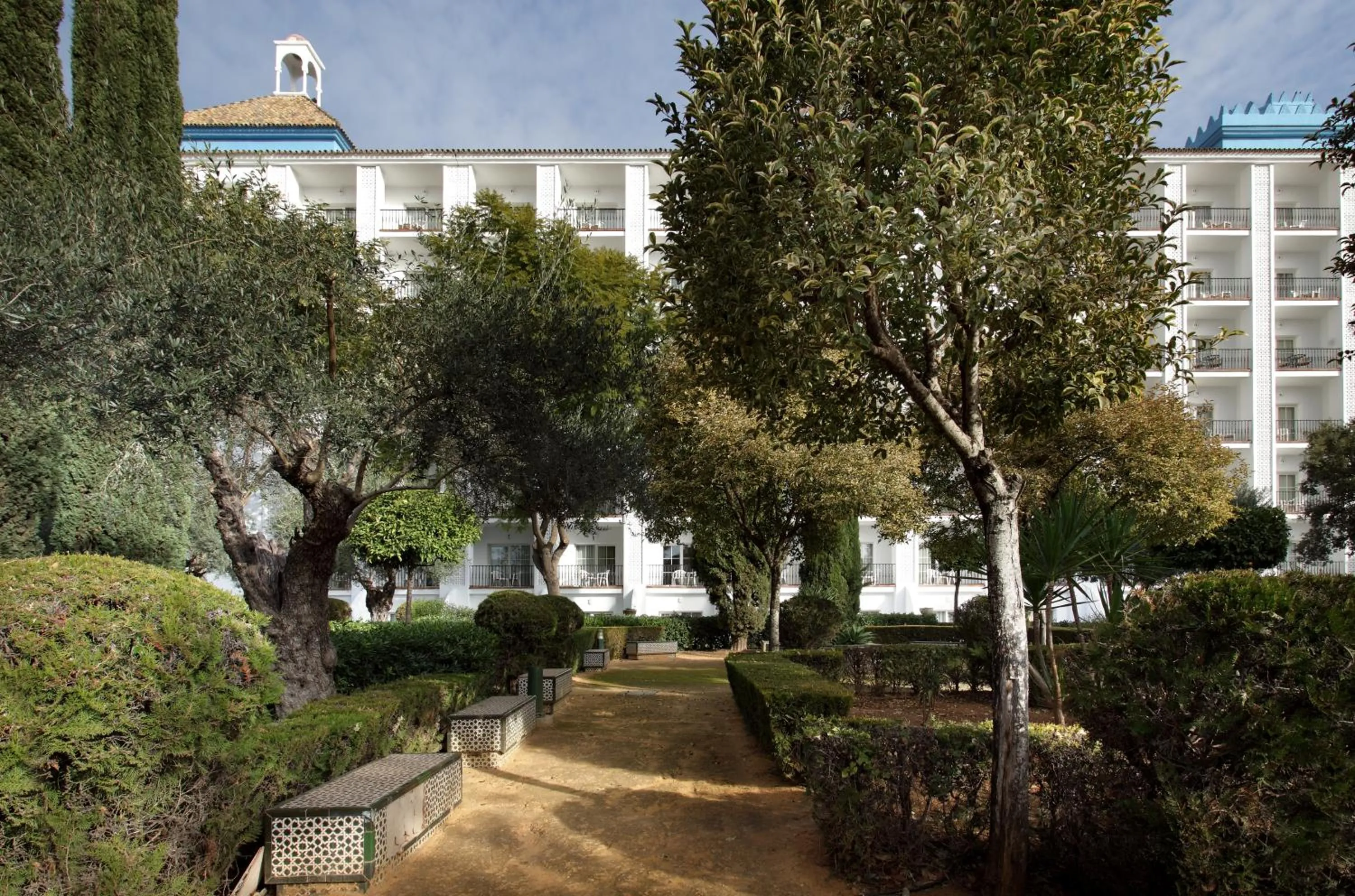 Garden in Hotel Abades Benacazon