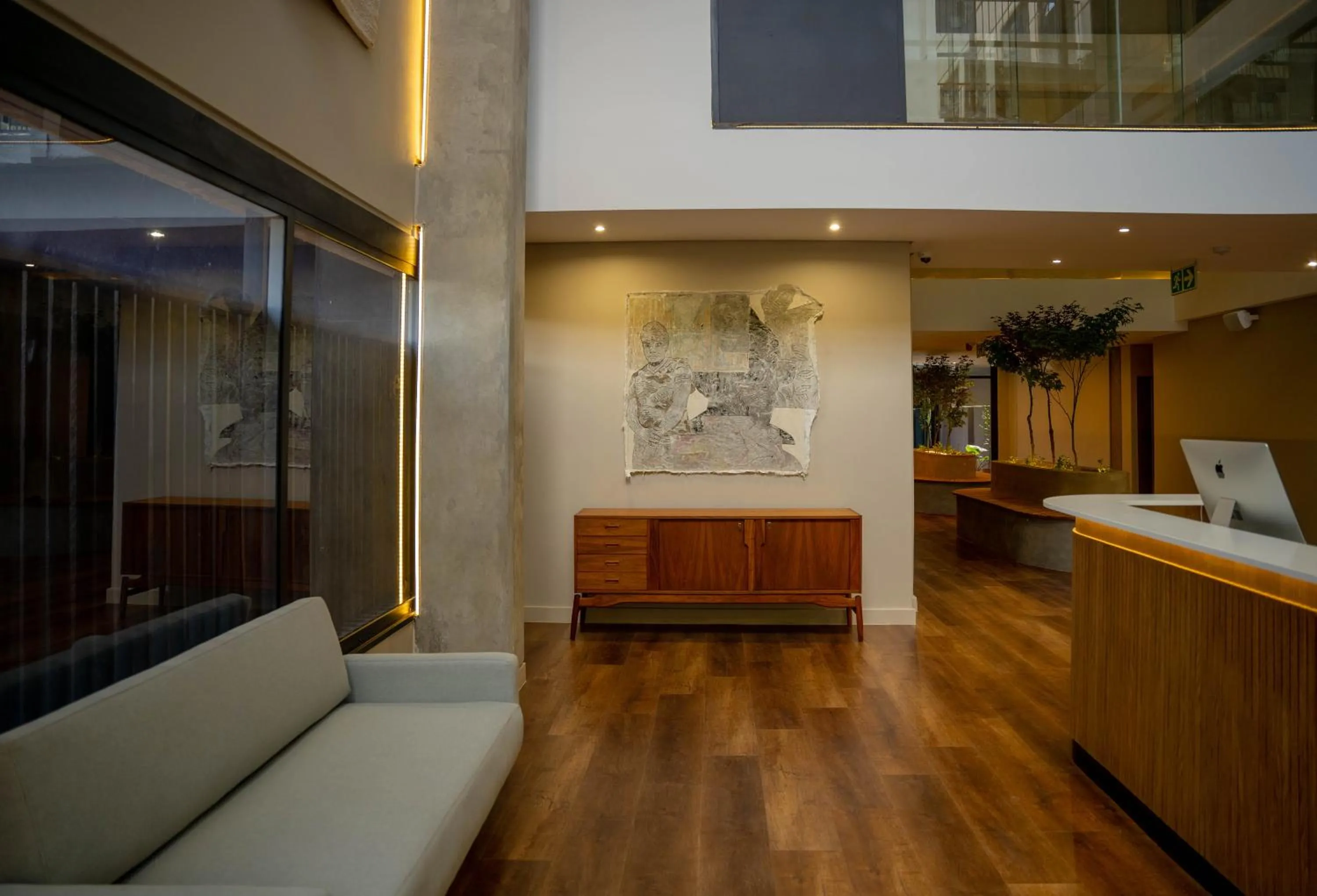 Lobby or reception in BlackBrick Sandton Two