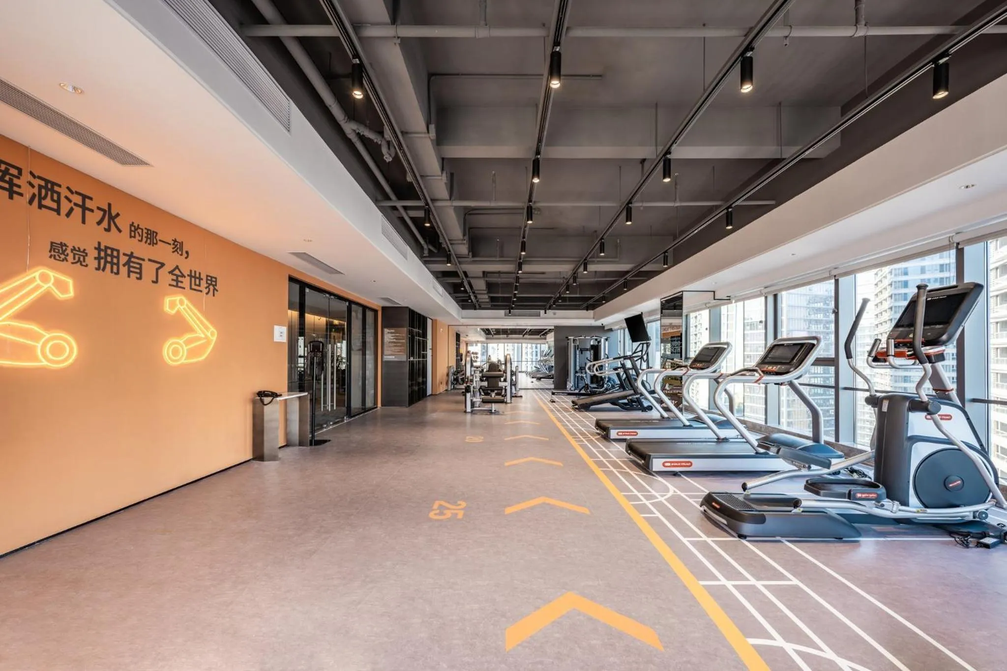 Fitness centre/facilities in EVEN Suzhou Grand Canal by IHG