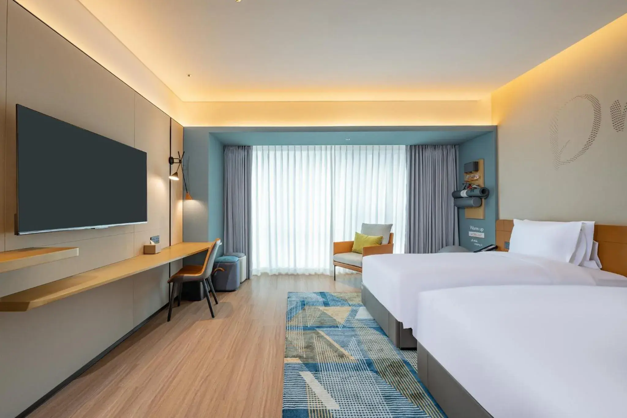Premium Twin Room in EVEN Suzhou Grand Canal by IHG Premium Twin Room in EVEN Suzhou Grand Canal by IHG