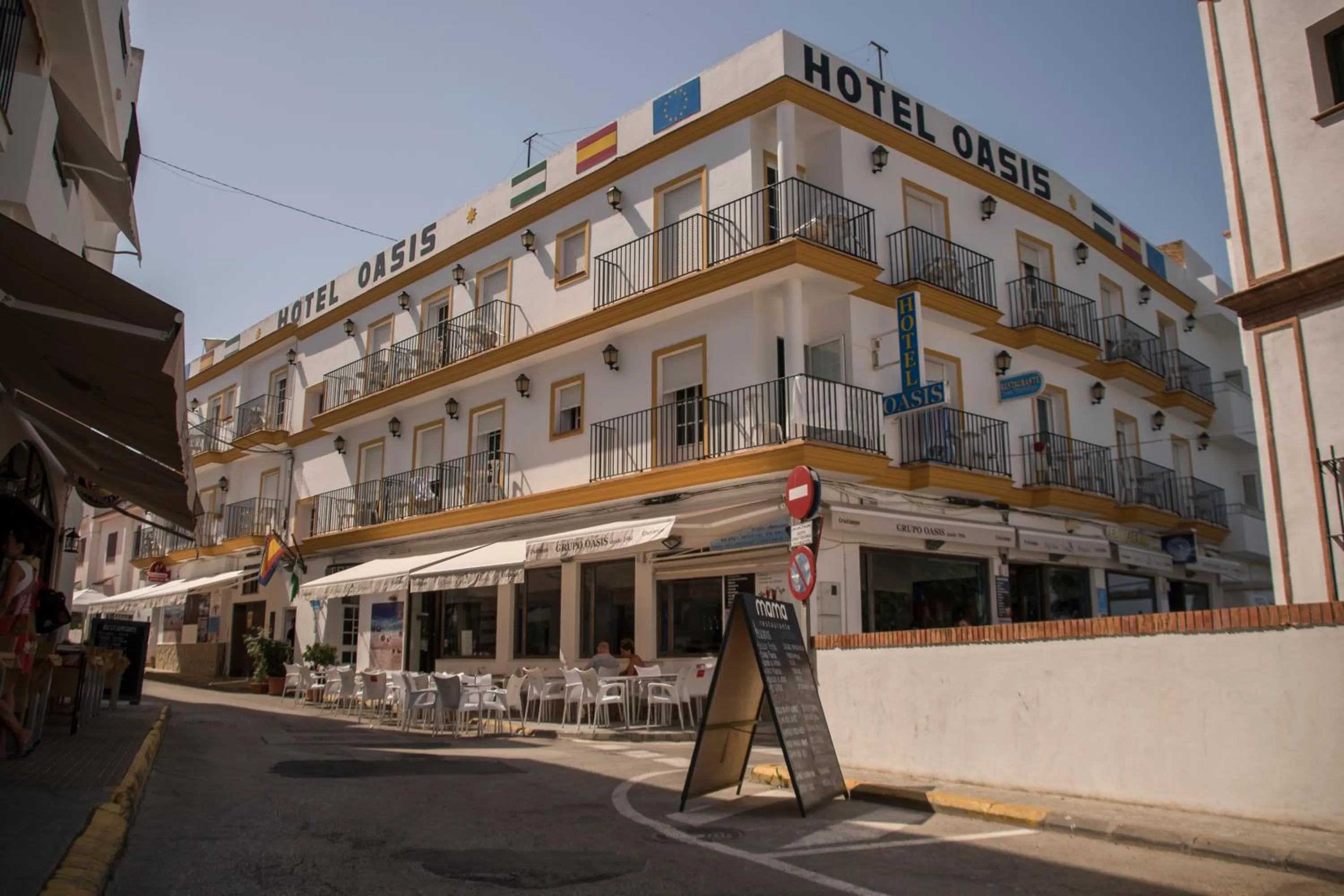 Property building in Hotel Oasis