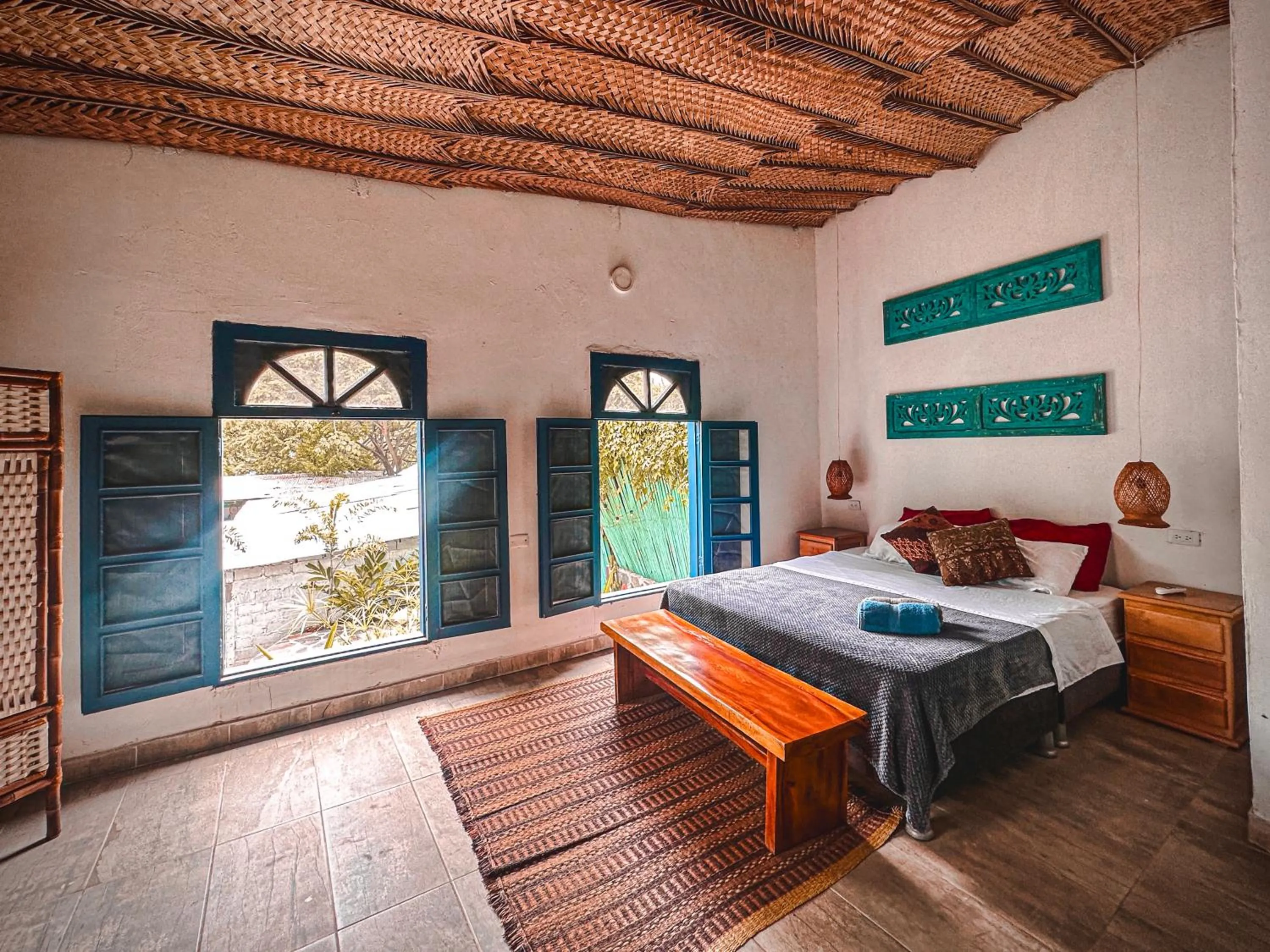 Bed in HOTEL RENASCI PALOMINO