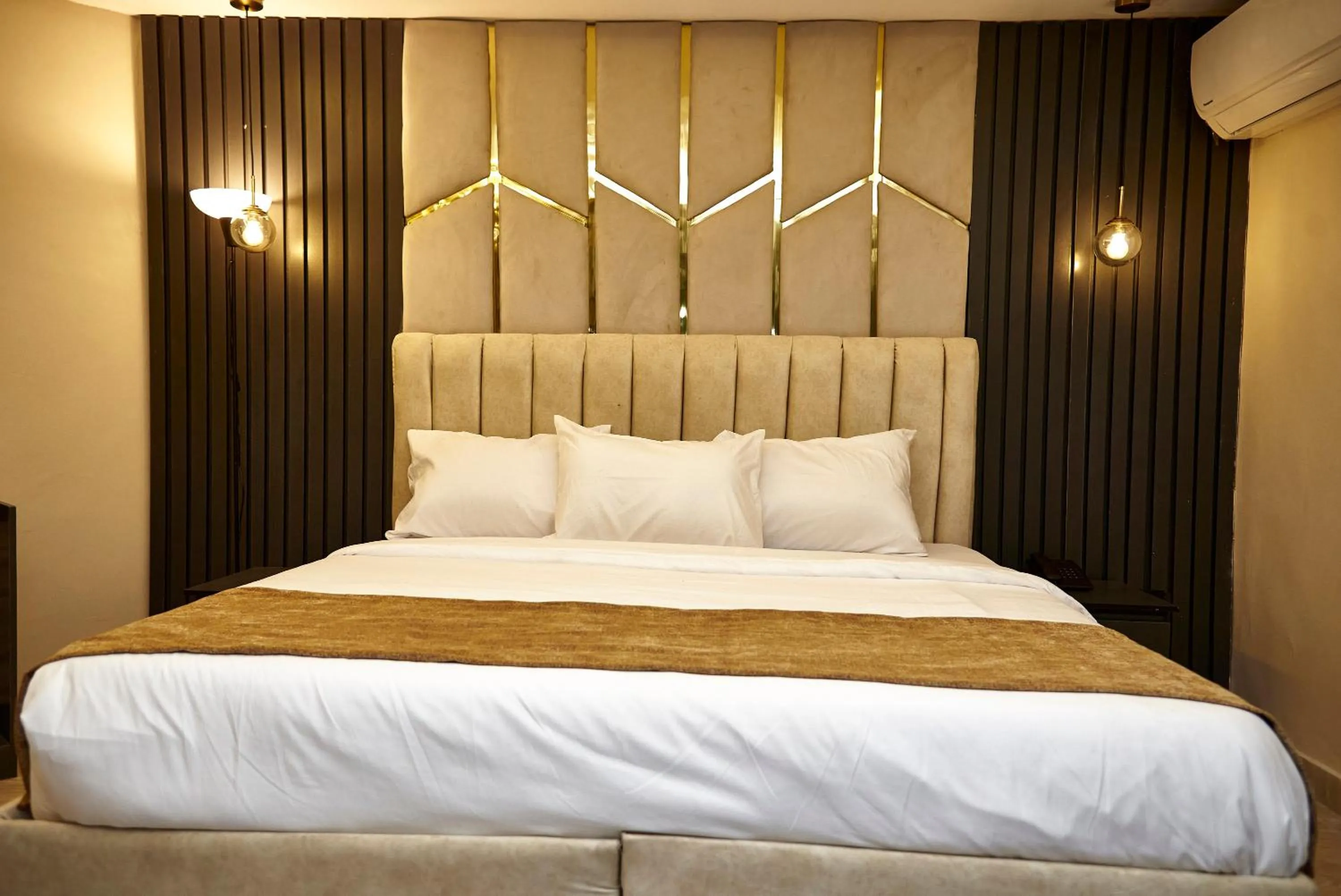 Bed in Mayfair Hotel Wuse2 Abuja