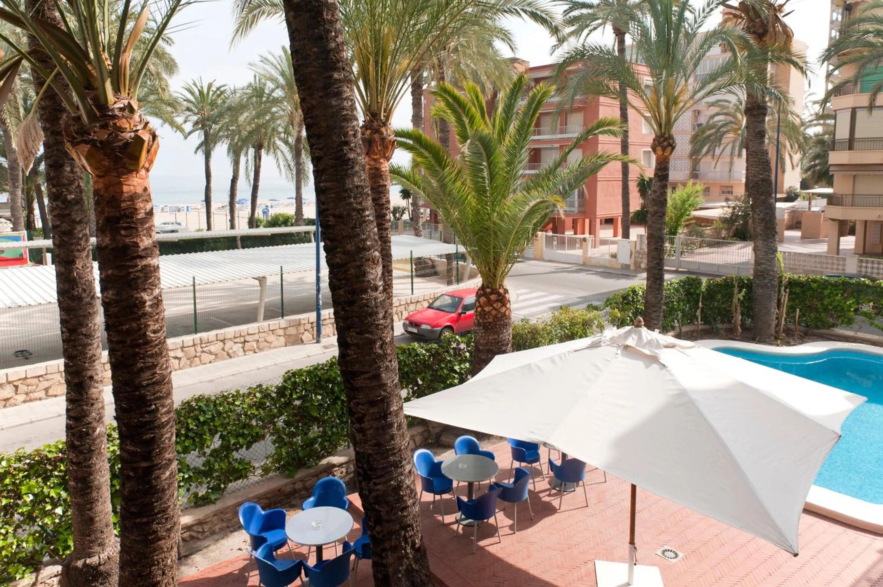 Facade/entrance in Hotel El Palmeral
