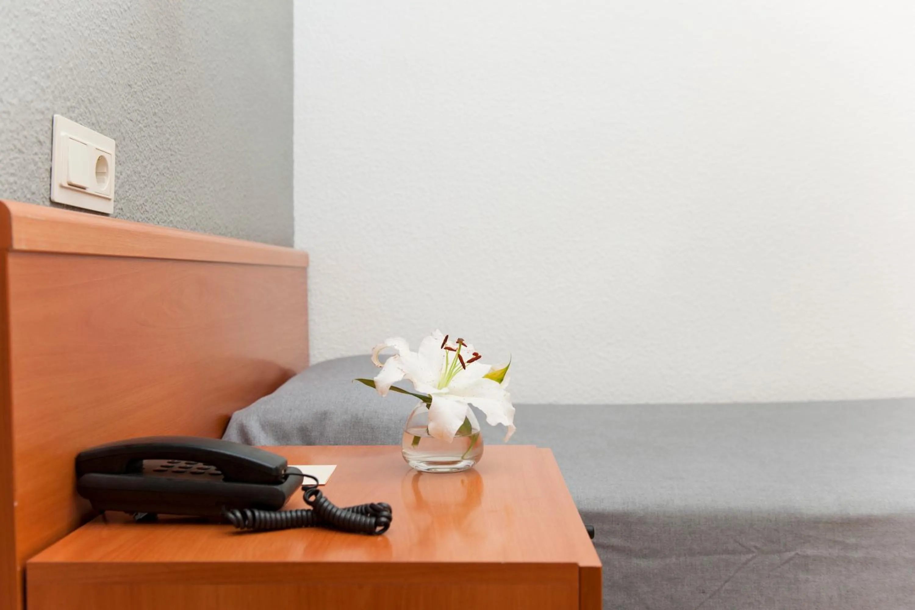 Bed in Hotel El Palmeral