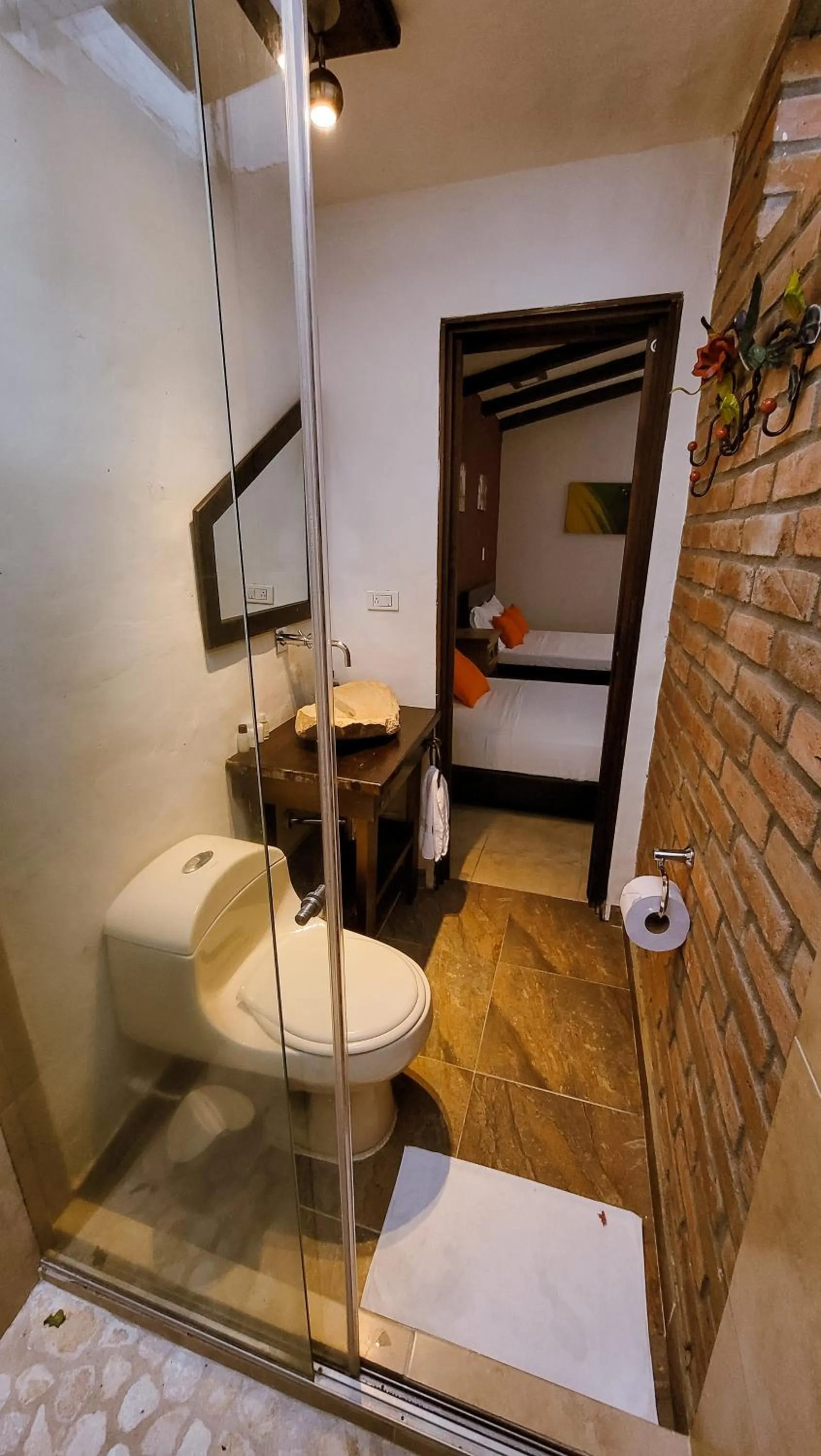 Shower in Tuki Hostel & Lounge