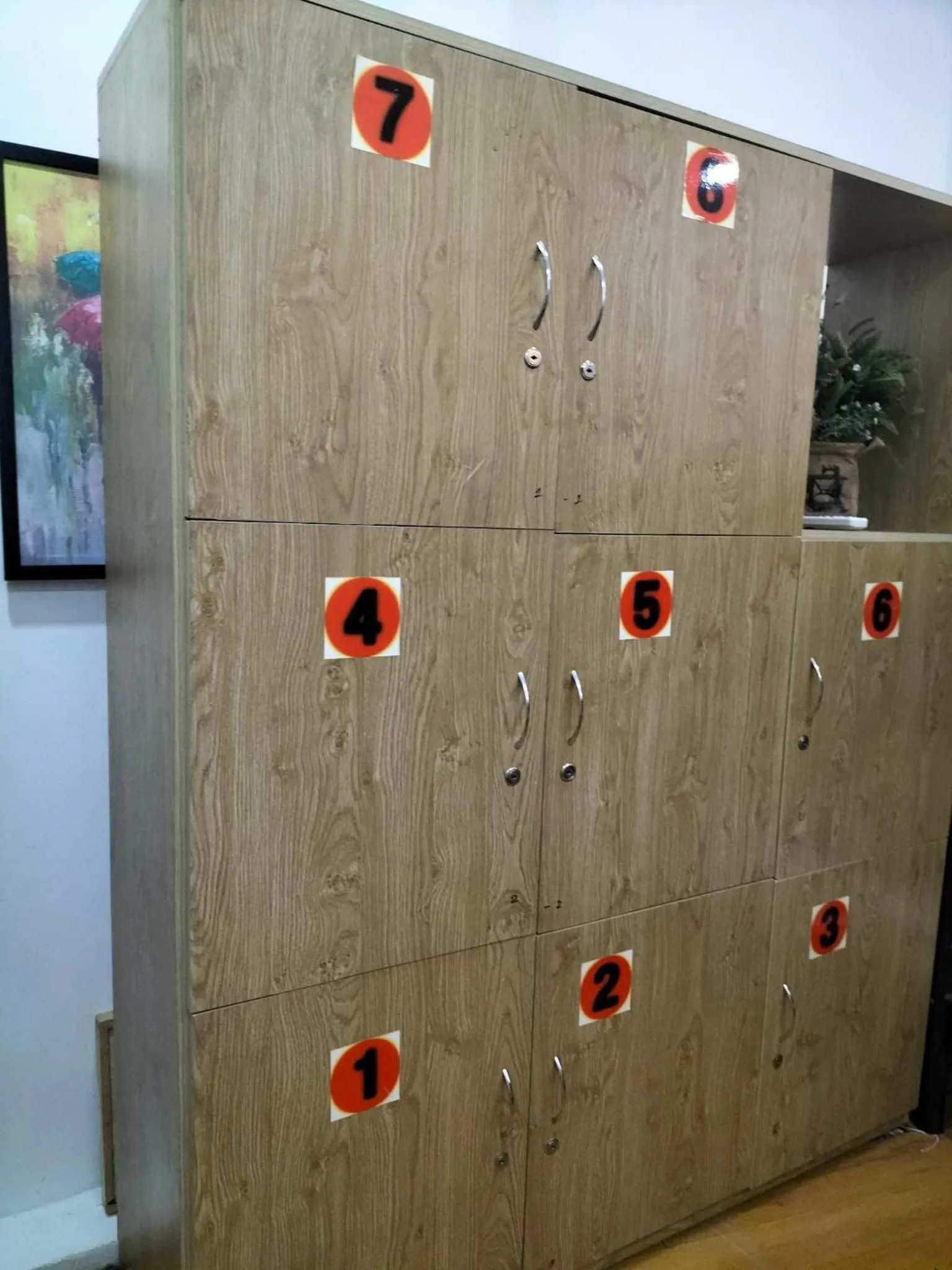 wardrobe in Language Exchange Hotel 3