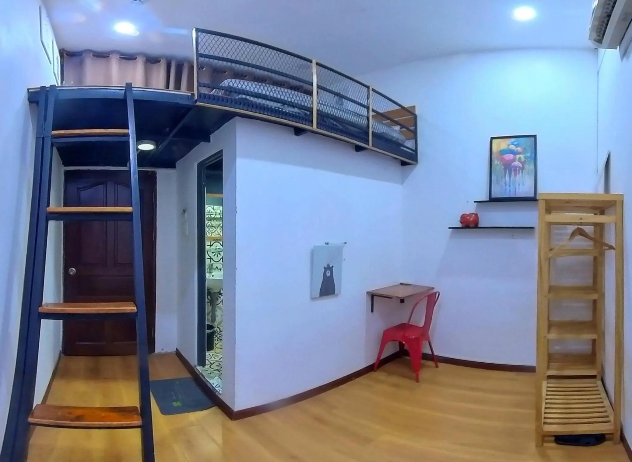 Photo of the whole room, Bed in Language Exchange Hotel 3